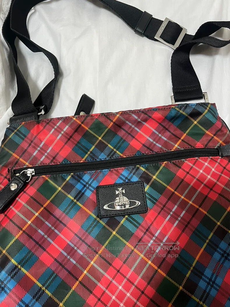 Vivienne Westwood Vivienne Westwood size os Plaid Crossbody Bag Size ONE SIZE - 2 Thumbnail