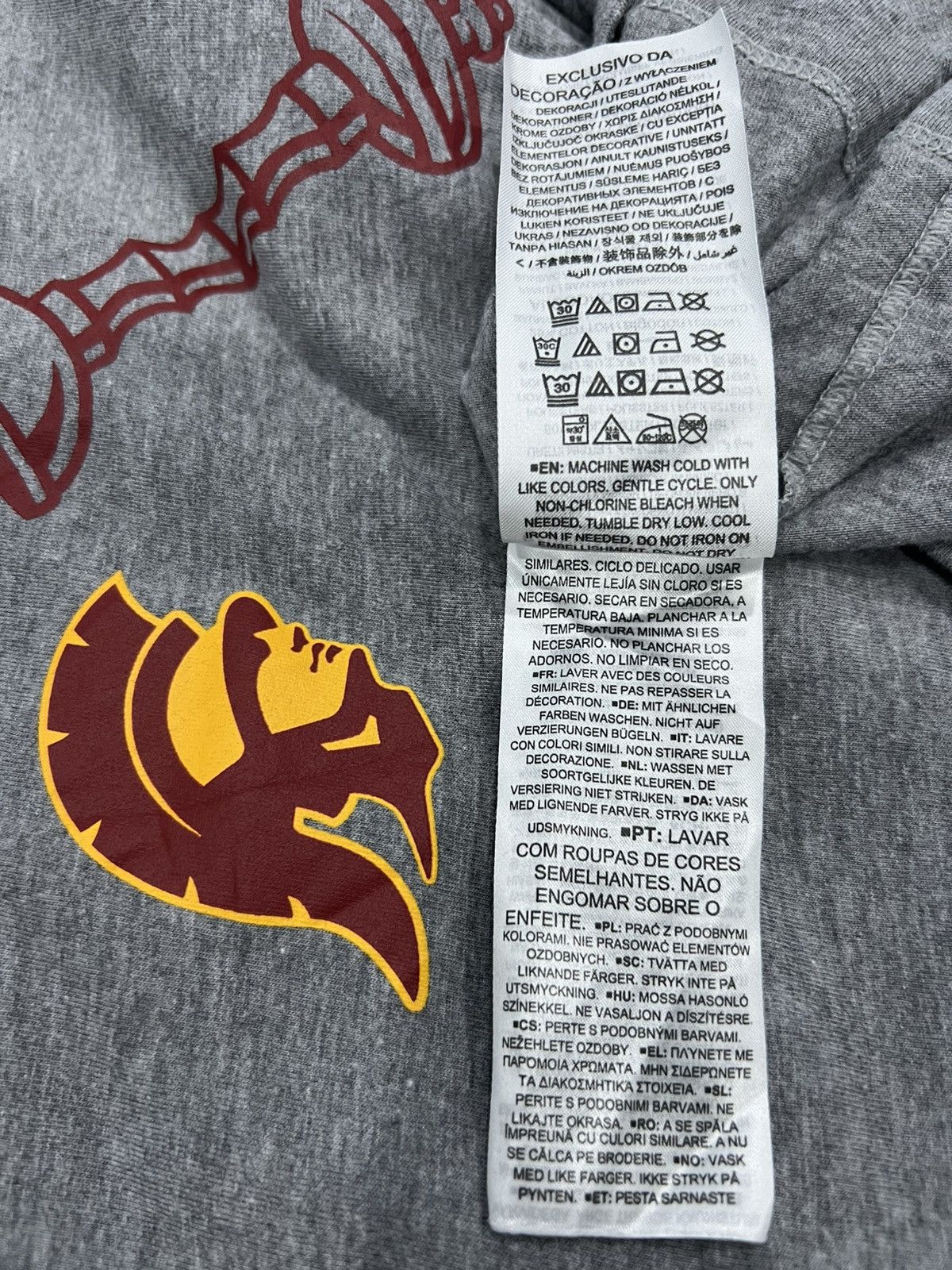 Nike Rayon Nike USC Trojans Tee Size US XXL / EU 58 / 5 - 6 Thumbnail