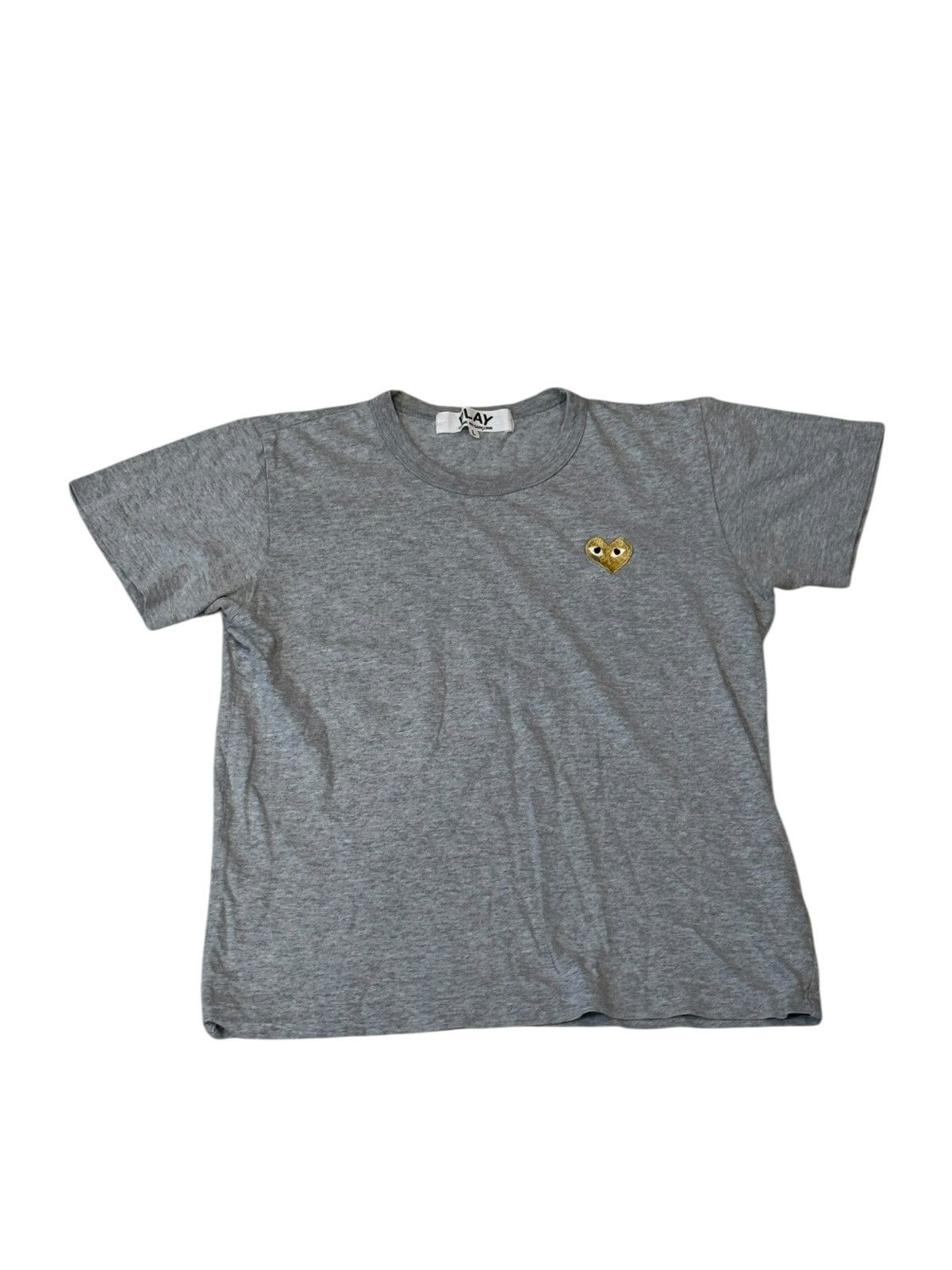 Comme des Garcons PLAY Comme des Garcons Play Gold Heart T-shirt Top Tee Large Size L / US 10 / IT 46 - 5 Thumbnail