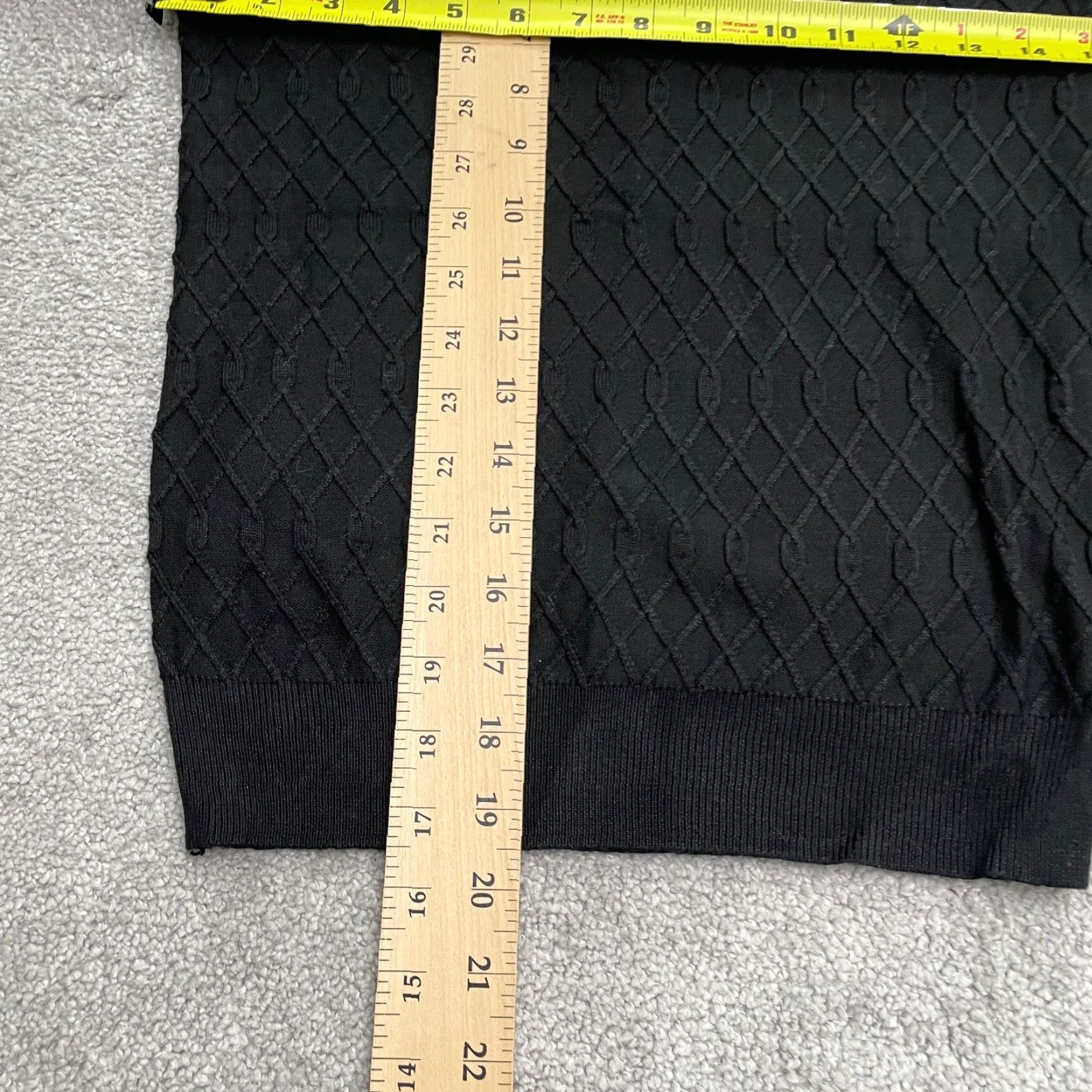Vintage Catherine Malandrino Sweater Womens PP Black Puff Short Sleeve Pullover Casual Size XXS / US 00 / IT 34 - 7 Thumbnail