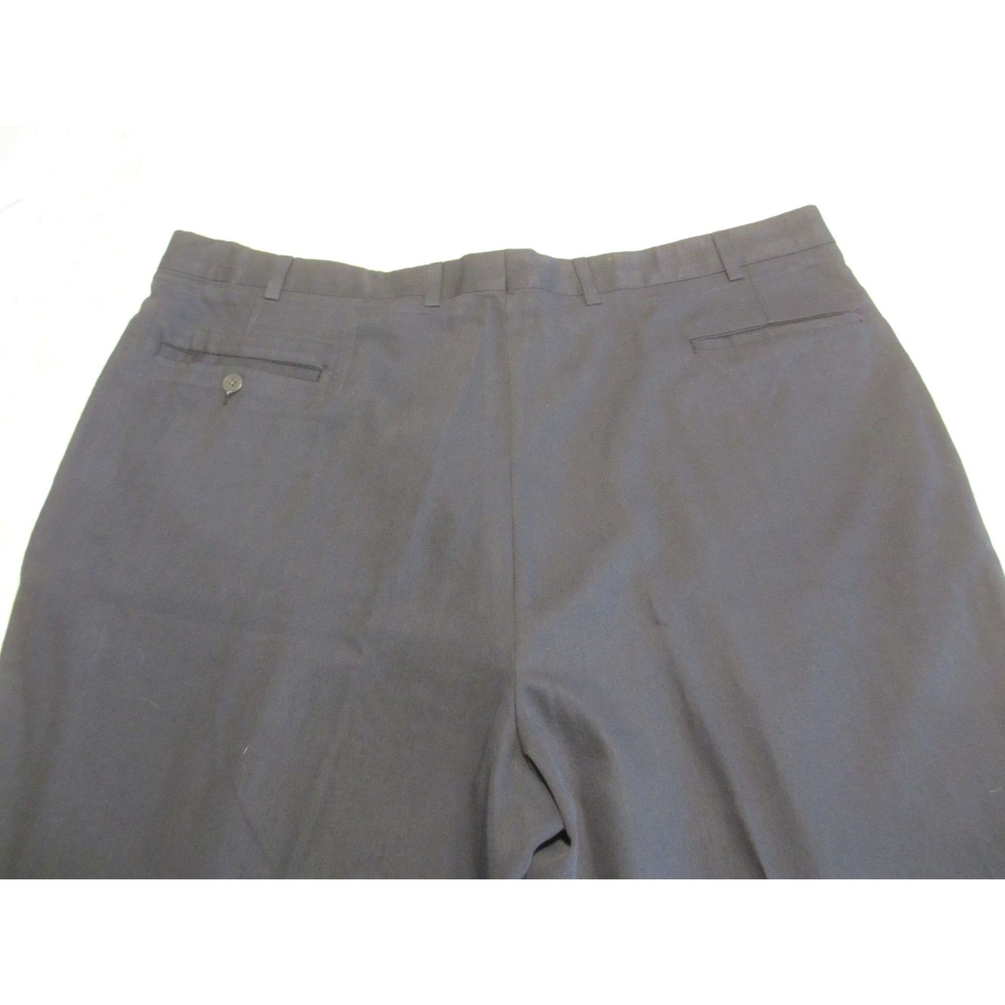 Savane Savane Deep Dye Mens Dress Pants Process 2000 No Fade No Wri Size US 44 / EU 60 - 4 Thumbnail
