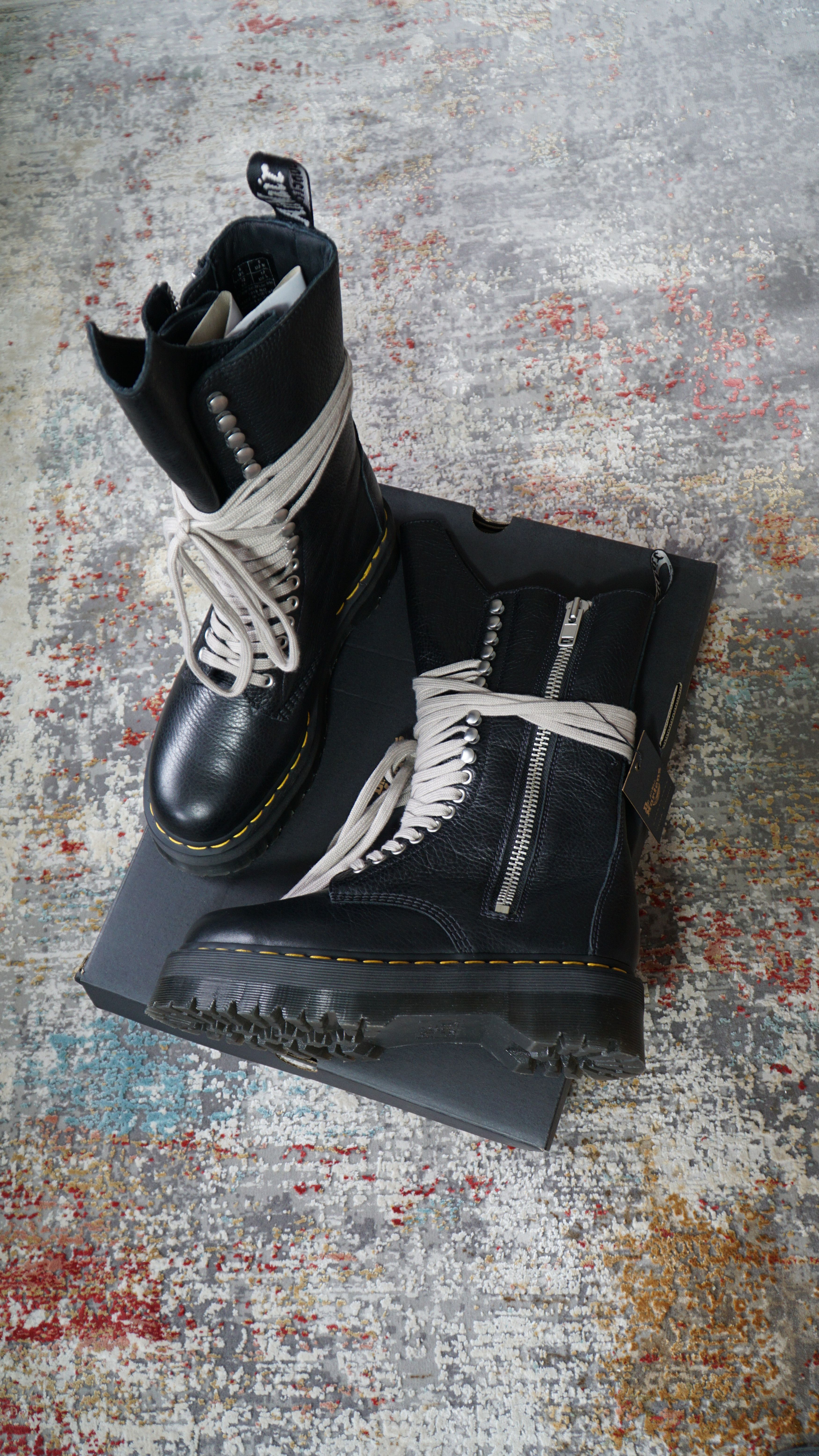 Rick Owens Dr Martens 1918 | Grailed