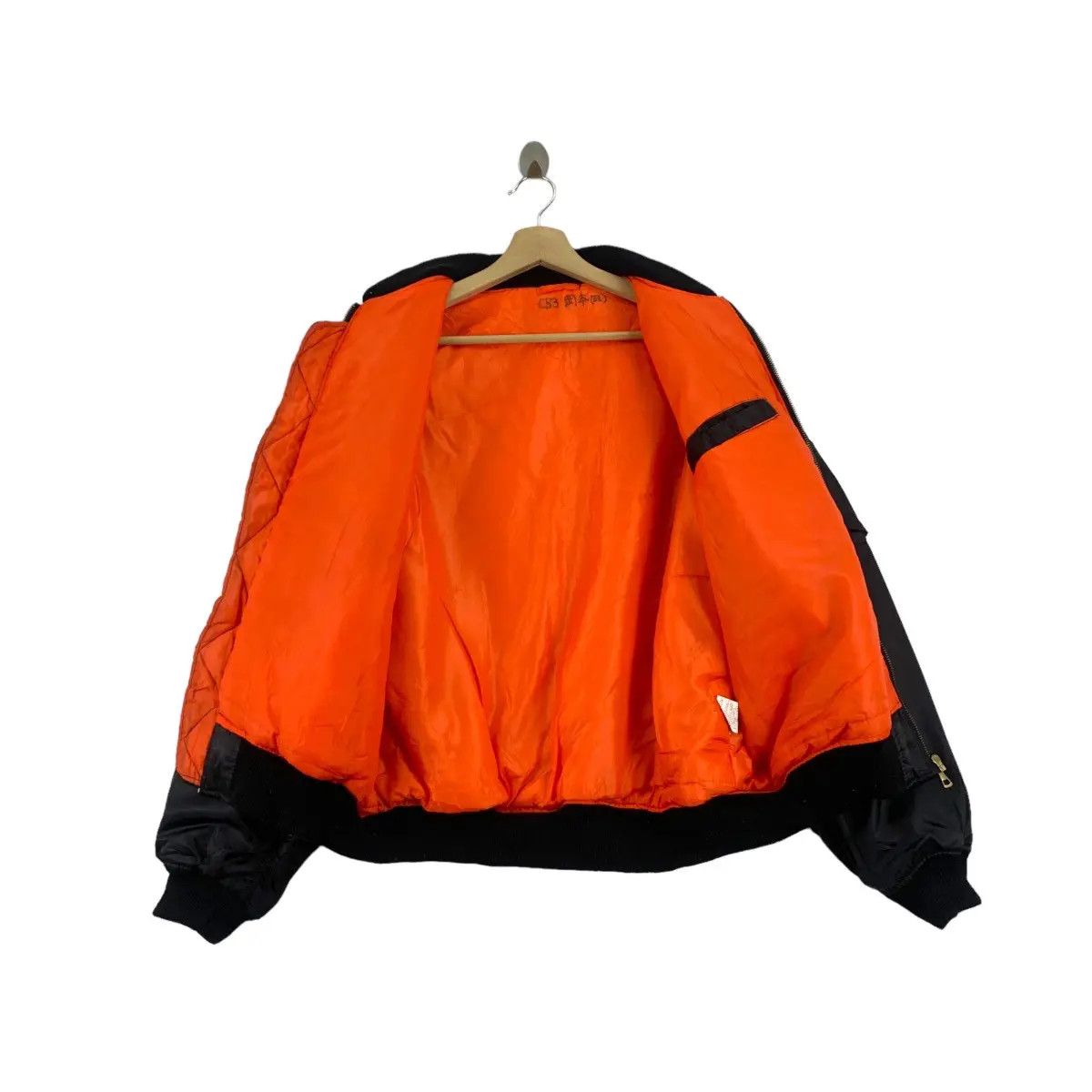 Vintage Vintage USAF AIR FORCE USA MA-1 Flight Bomber Jacket World Size US M / EU 48-50 / 2 - 2 Thumbnail