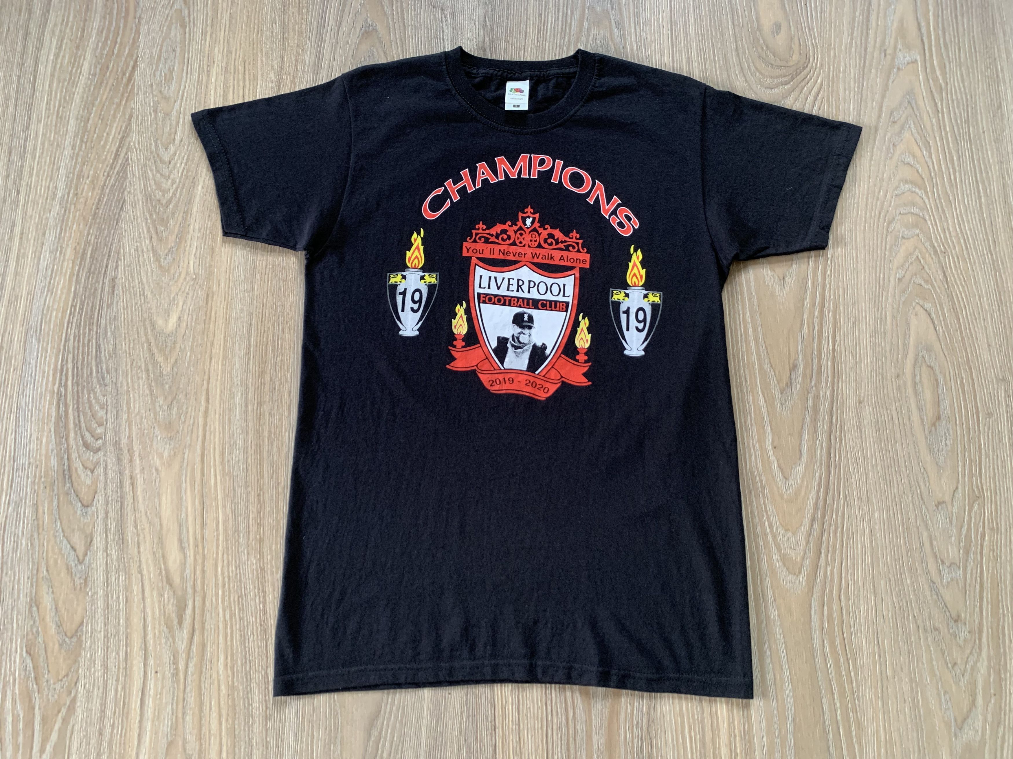 Fruit Of The Loom × Other Liverpool 2019/2020 League Champions T-shirt Size US S / EU 44-46 / 1 - 2 Thumbnail
