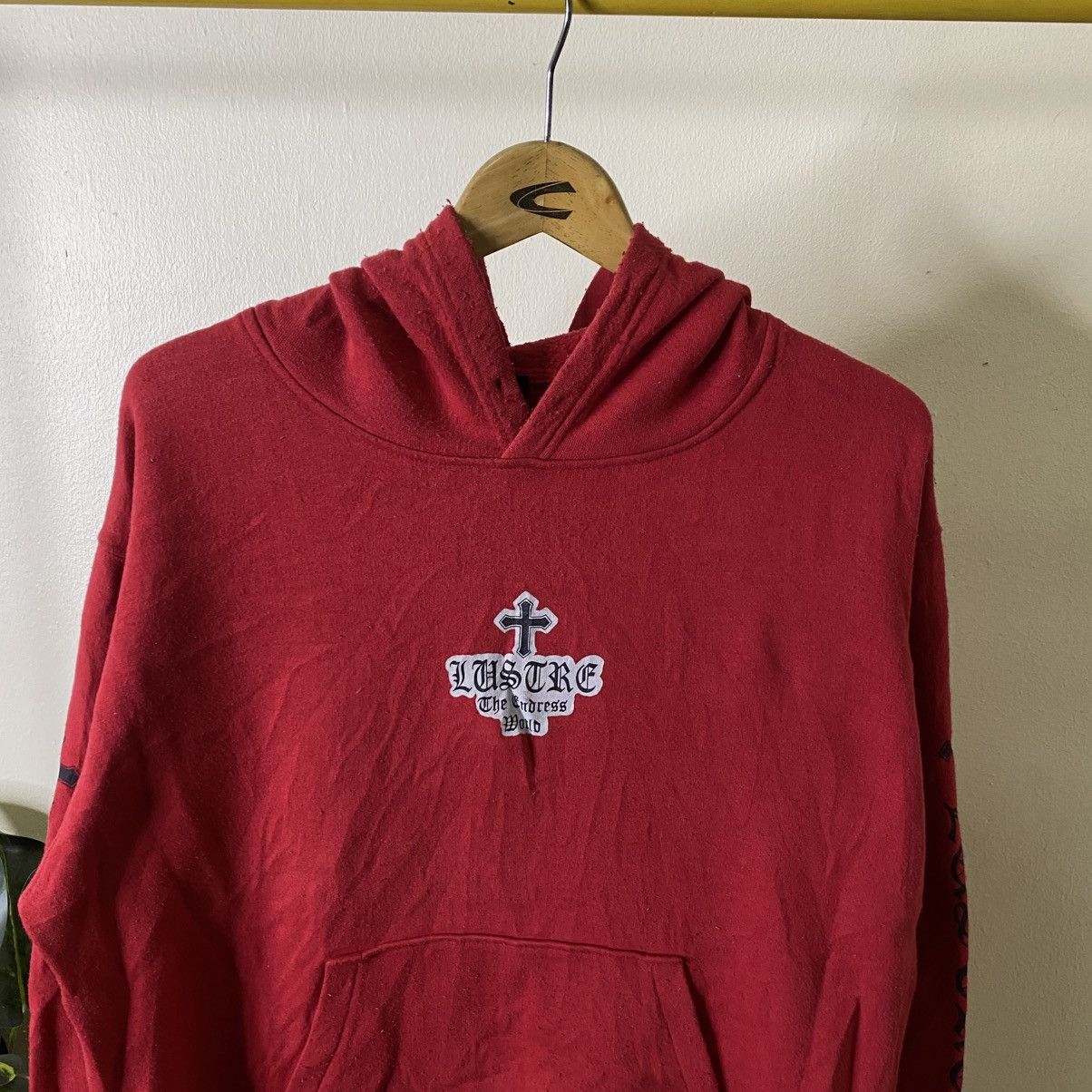 If Six Was Nine Lustre Cyber Gothic Punk Grunge Affliction Design Hoodie Size US L / EU 52-54 / 3 - 8 Thumbnail