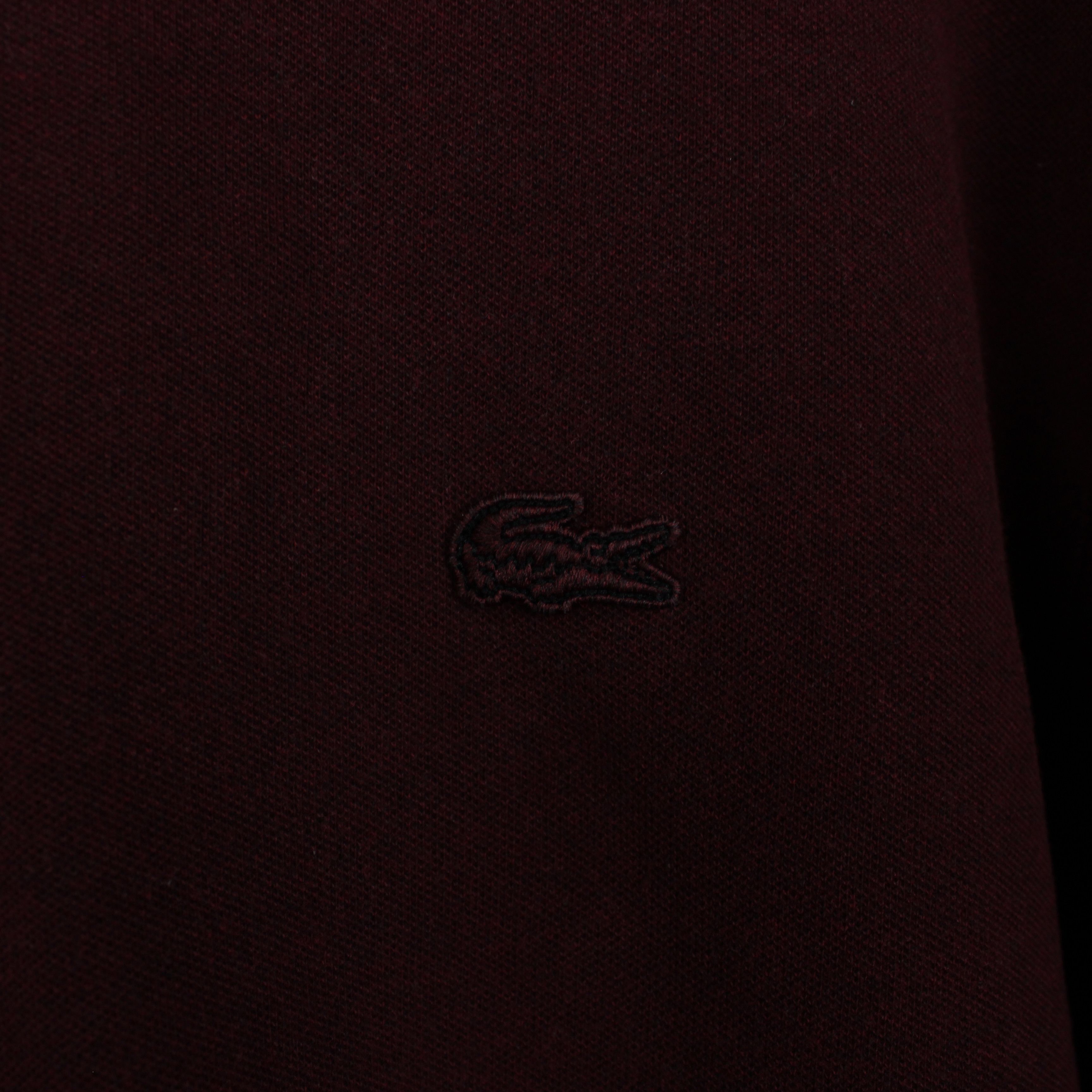 Lacoste Lacoste long sleeve sweatshirt men cotton L red black Size US L / EU 52-54 / 3 - 4 Thumbnail