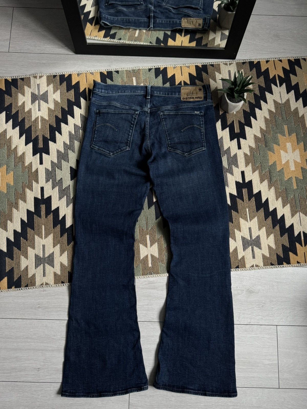 G-Star Vintage G-Star Raw Flare Jeans Y2K Size US 32 / EU 48 - 1 Thumbnail