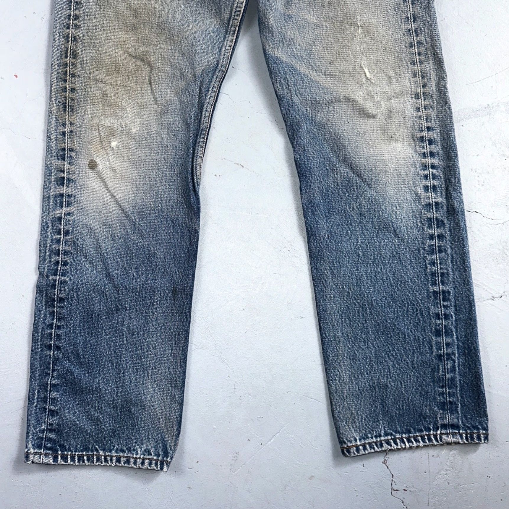 Levi's Levi's 501 Jeans Vintage Y2K Mexico Straight Levi's 501 Series 34x33 90s Medium Blue Denim Men's Jeans Size US 34 / EU 50 - 3 Thumbnail