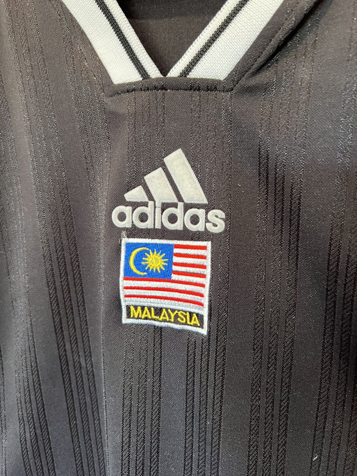 Adidas Vintage 90s Malaysia Adidas Soccer Jersey Football Shirt Size US XL / EU 56 / 4 - 4 Thumbnail