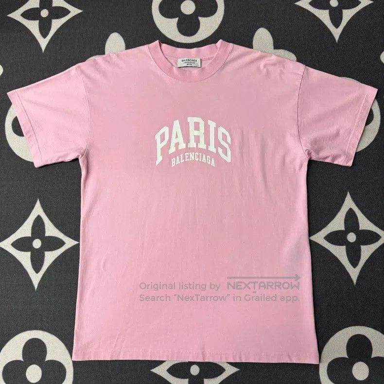 Balenciaga Balenciaga Pink Short-Sleeve T-Shirt Size US XS / EU 42 / 0 - 1 Thumbnail