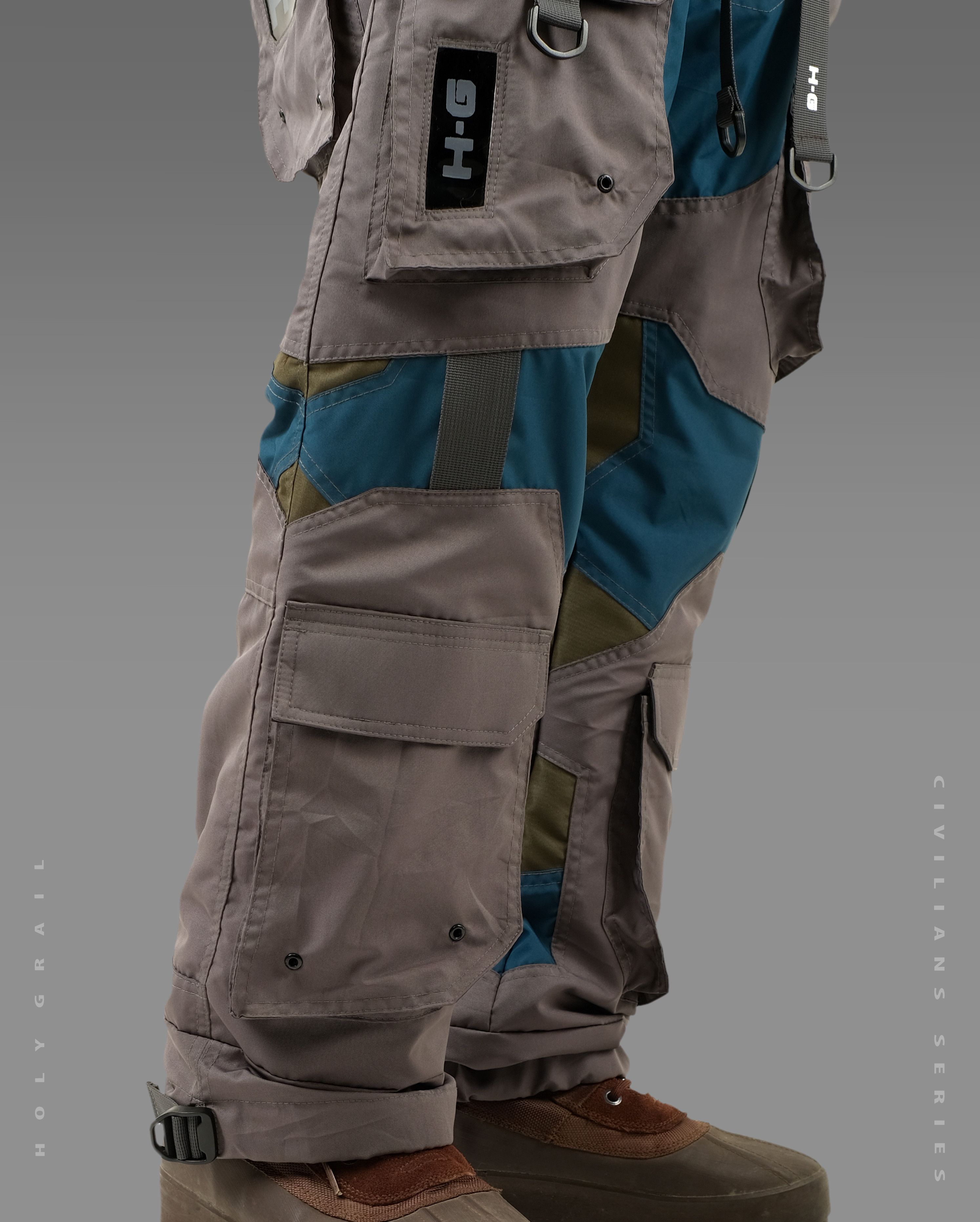 Hi Tec H-G " C I V I L I A N S " TECHWEAR CYBERPUNK HOLYGRAIL Size US 34 / EU 50 - 5 Thumbnail