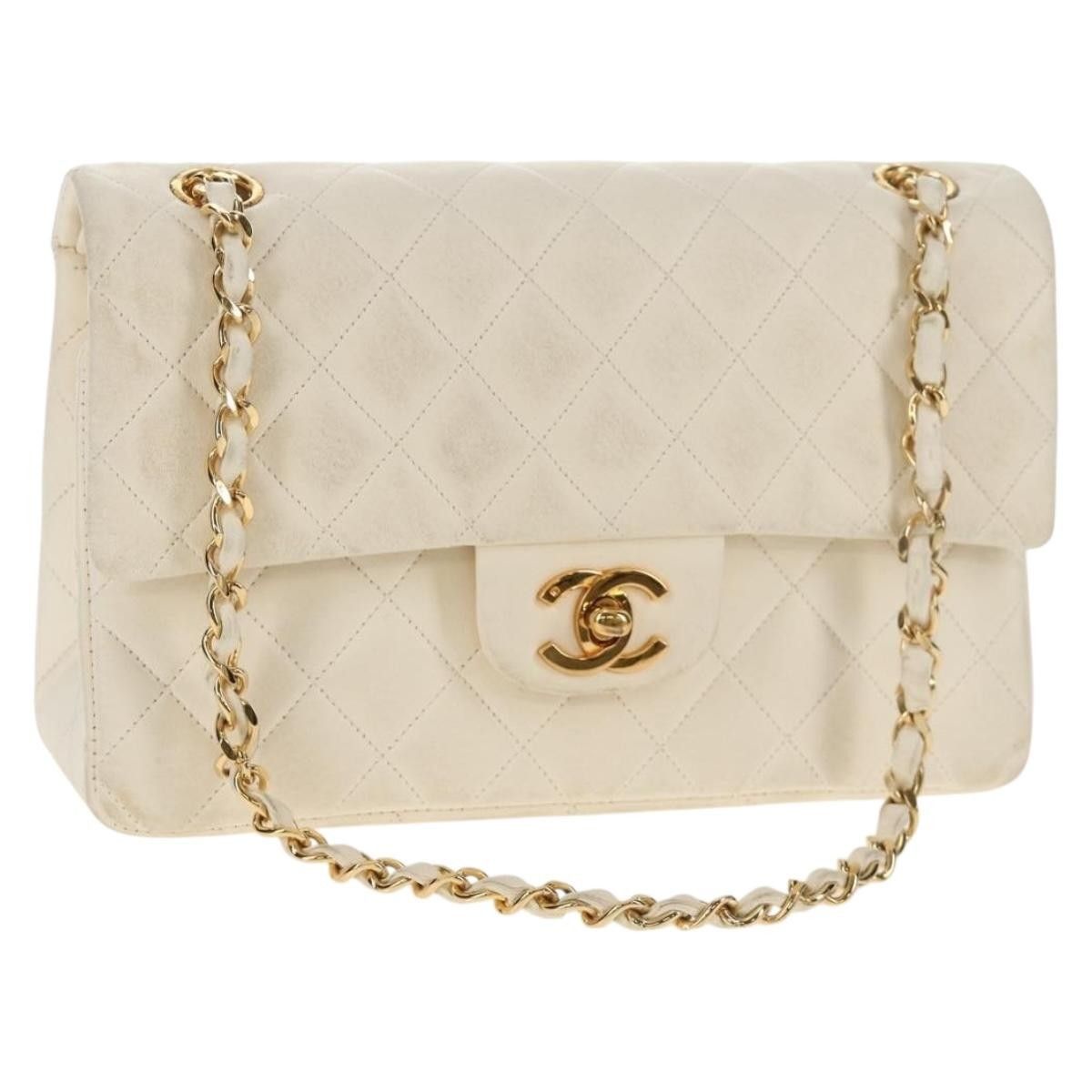 Chanel Chanel Vintage Classic Double Flap Bag Quilted Lambskin Size ONE SIZE - 1 Thumbnail