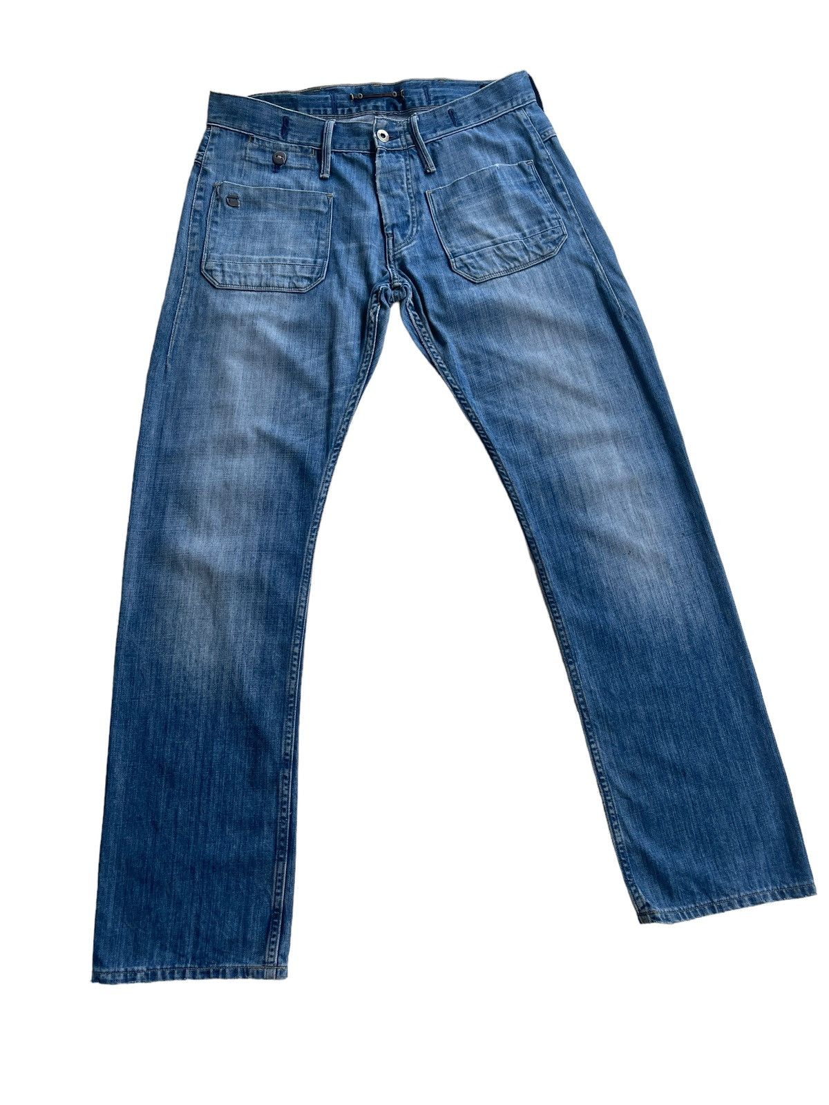 G-Star Gstar Raw Bush Denim Size US 33 - 4 Thumbnail