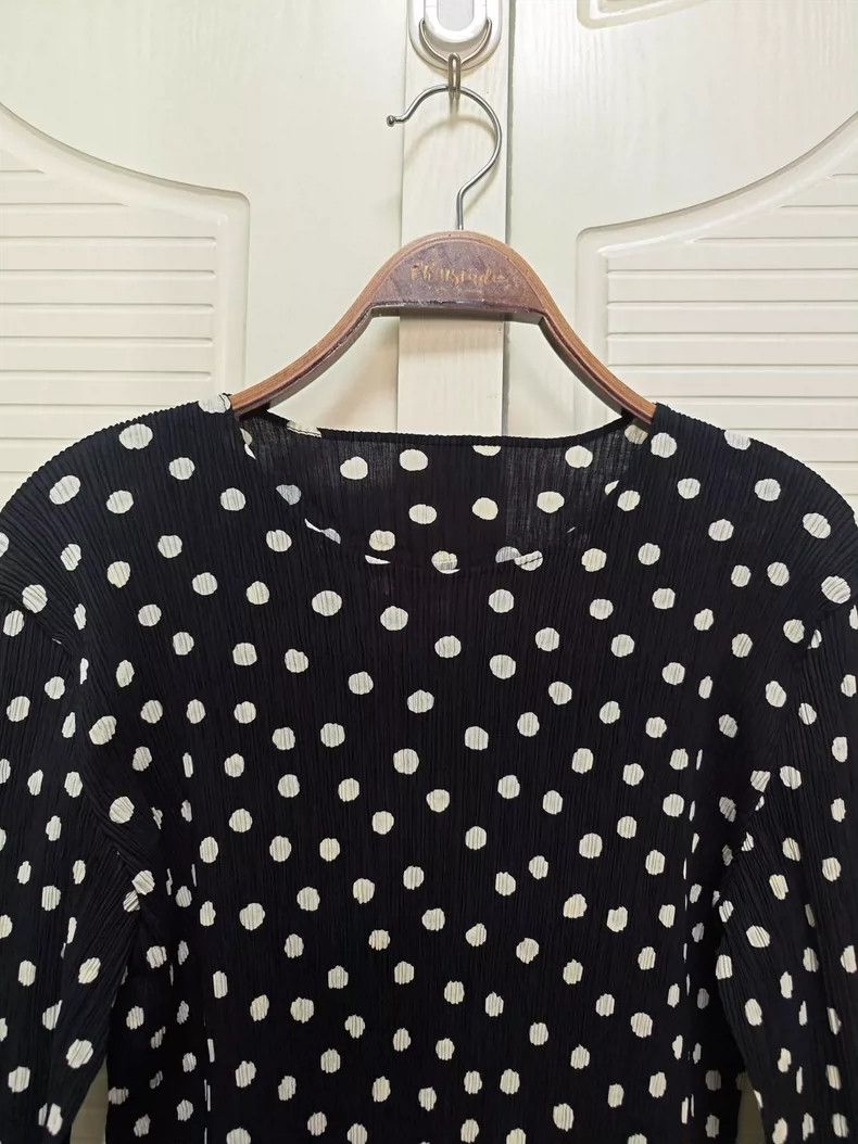 Issey Miyake Issey Miyake Toothpick polka dot top Size M / US 6-8 / IT 42-44 - 3 Thumbnail