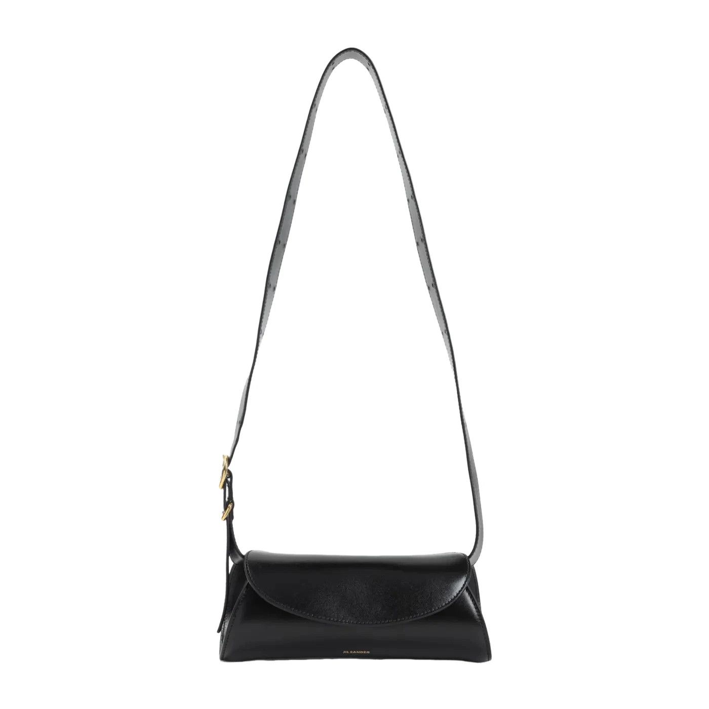 Jil Sander JIL SANDER Cannolo Mini Black Leather Shoulderbag Size ONE SIZE - 1 Thumbnail