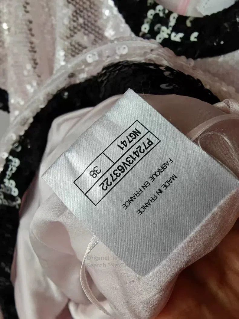 Chanel Chanel White sequined dress Size XS / US 0-2 / IT 36-38 - 2 Thumbnail