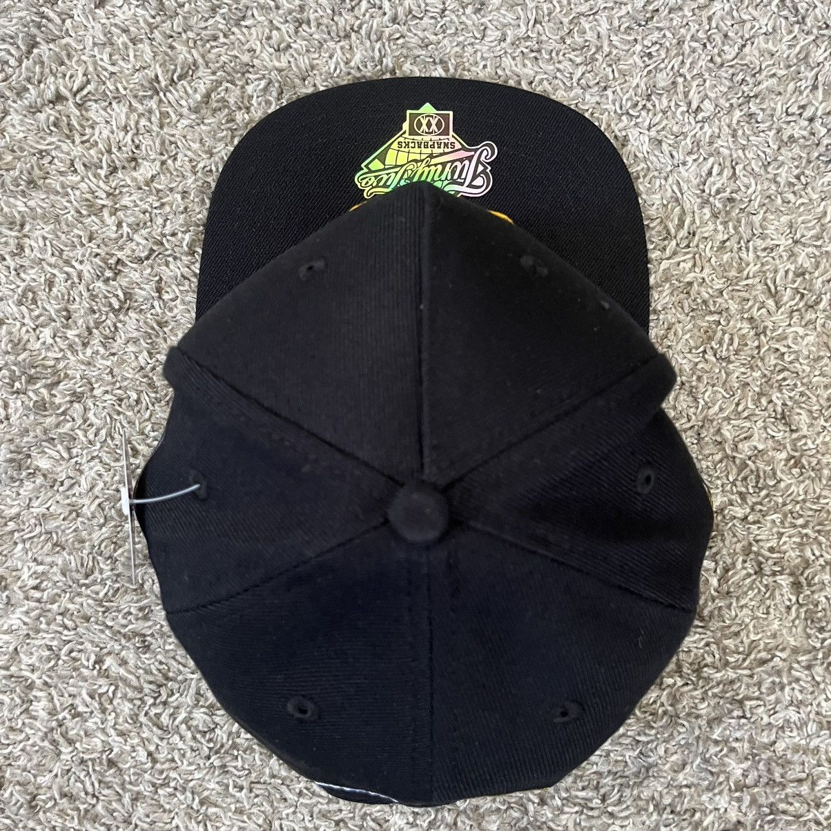 Wu-Tang Clan Wu-Tang NY Yankees Hat Black Yellow WuTang Twnty Two Rza Size ONE SIZE - 8 Thumbnail