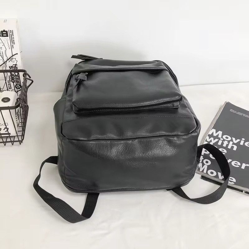Leather Soft Leather Backpack Size ONE SIZE - 5 Thumbnail