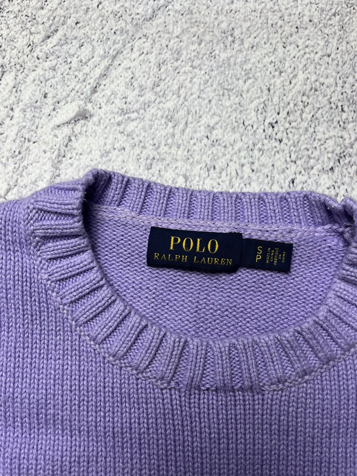 Polo Ralph Lauren Vintage Polo Ralph Lauren Sweater Big Logo Y2K Size S / US 4 / IT 40 - 9 Thumbnail