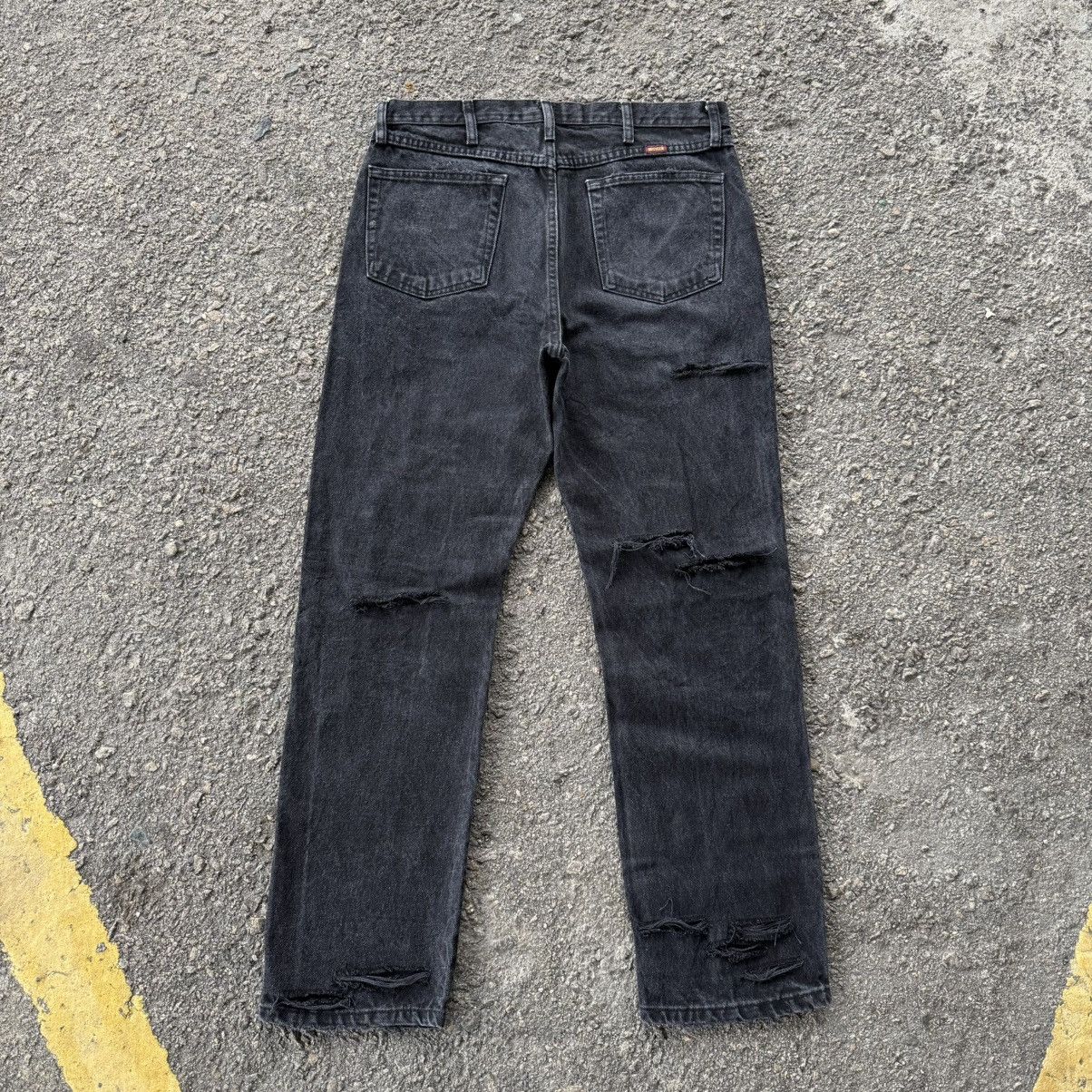 Rustler Vintage rustler black rippep Jean denim pants Size US 36 / EU 52 - 10 Thumbnail