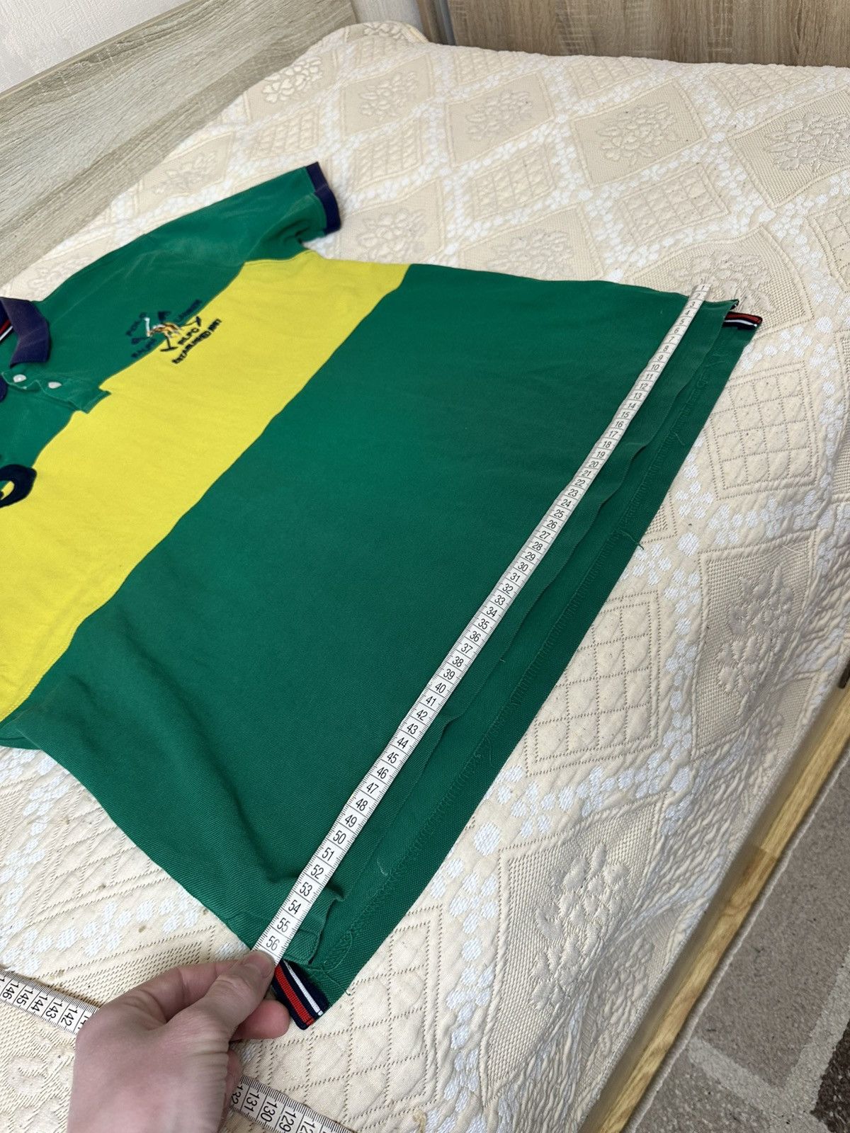 Polo Ralph Lauren 🔥 Polo Ralph Lauren Club Y2K Chief Keef Vintage Polo T Shirt Size US L / EU 52-54 / 3 - 11 Thumbnail