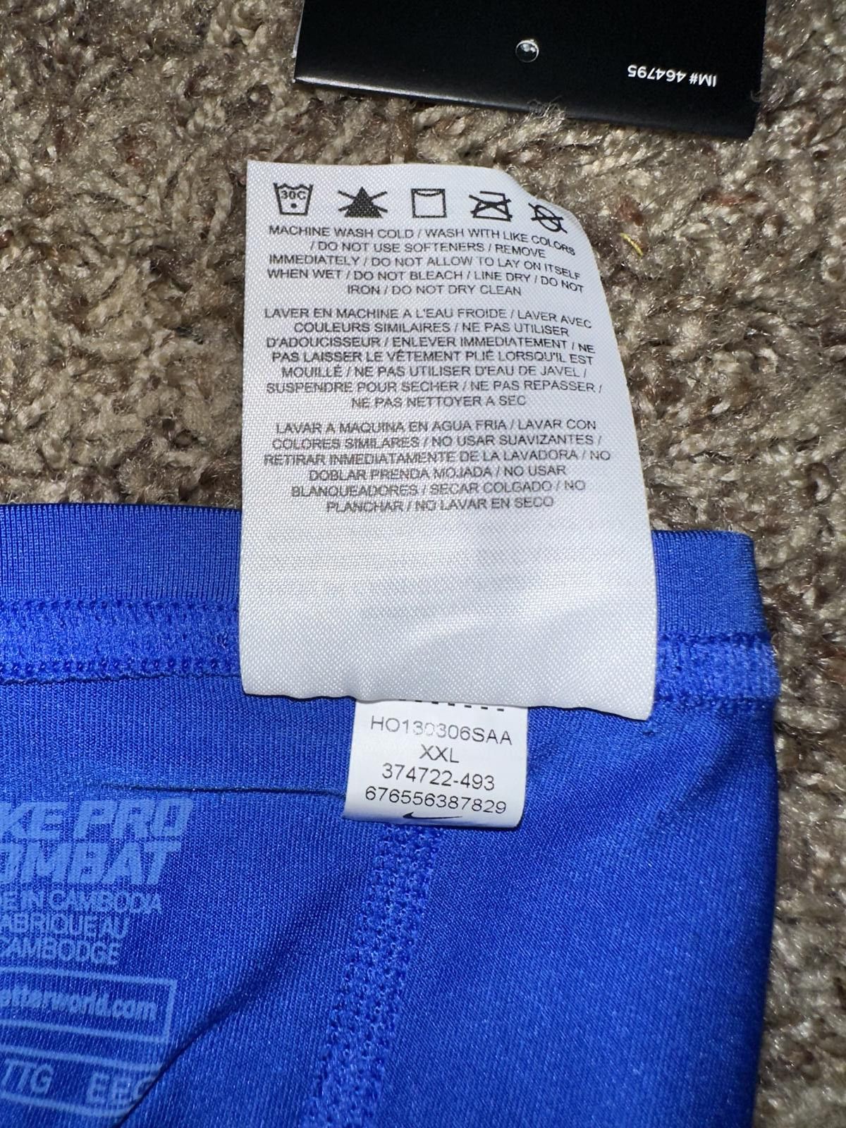 Nike ONE Nike Pro Combat Dri-Fit Compression Basketball Knee Pad Sleeve SINGLE Size ONE SIZE - 7 Thumbnail