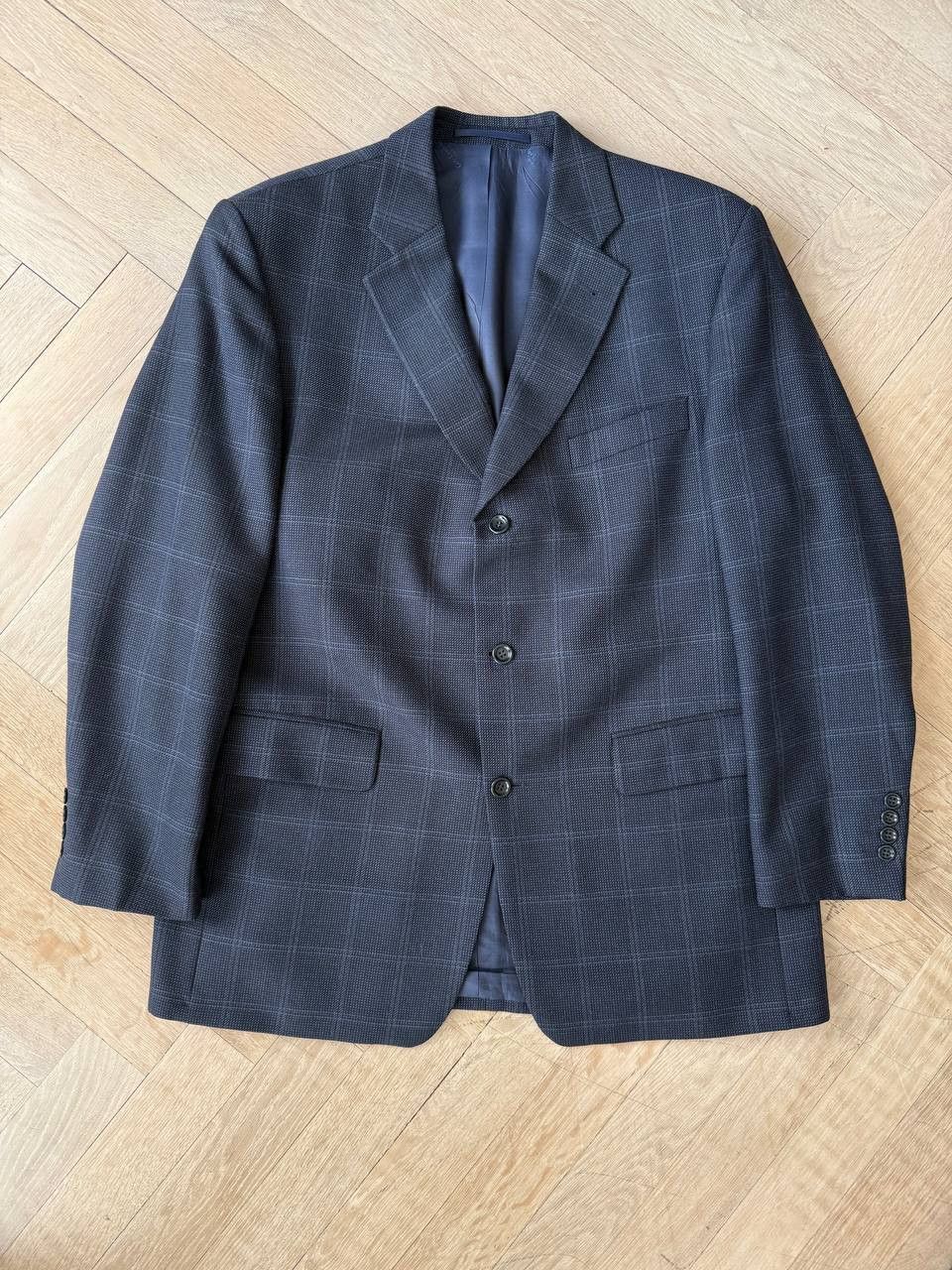Guy Laroche Guy Laroche Paris Windowpane Blazer Size 48R - 1 Thumbnail