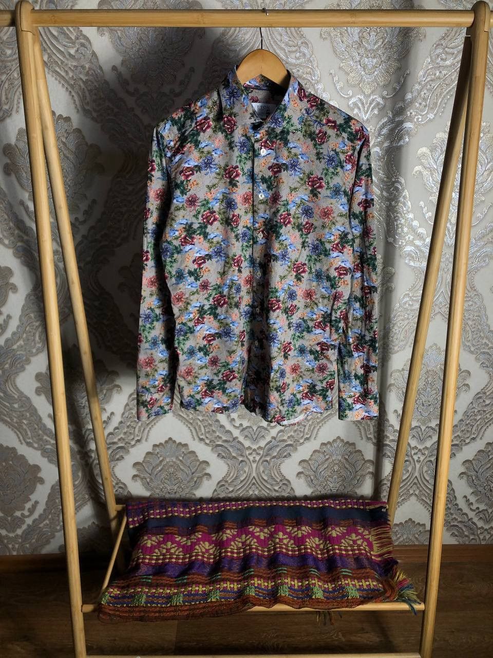 Eton VINTAGE ETON FLOWER ITALIAN DESIGNER CLASSIC SHIRT CASUAL Size US M / EU 48-50 / 2 - 1 Thumbnail