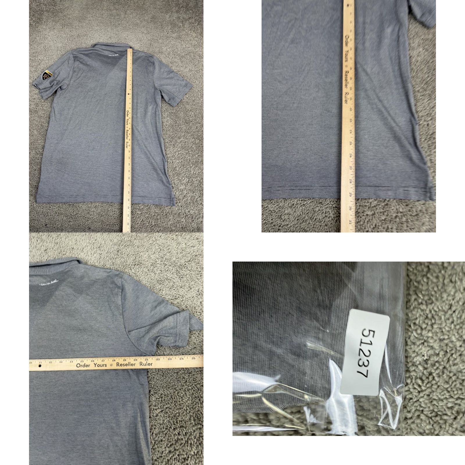 TravisMathew TravisMathew Polo Shirt Mens Large Gray GMF Cup Golf Performance TM1MAA369 Size US L / EU 52-54 / 3 - 8 Thumbnail