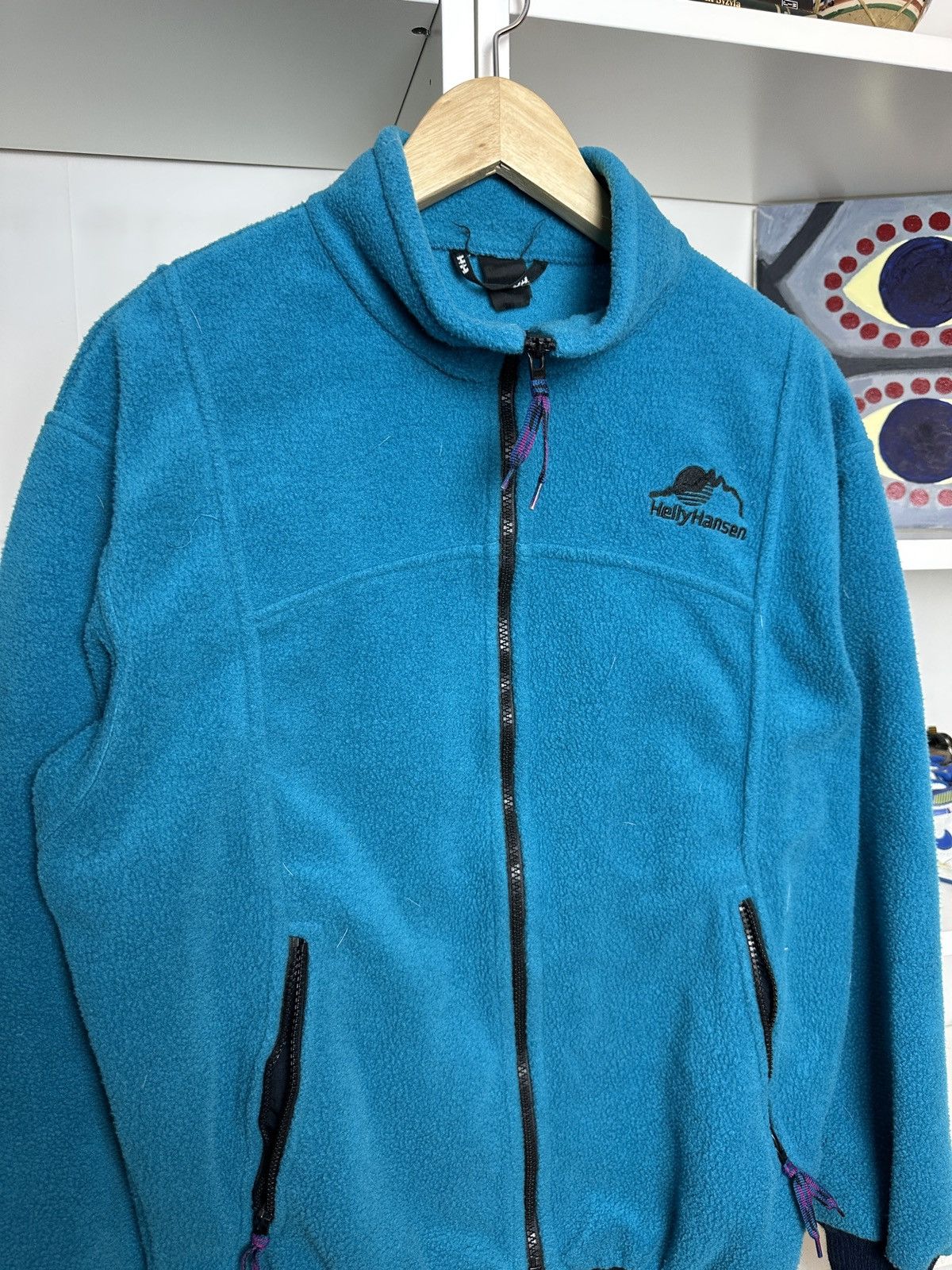 Helly Hansen Vintage 90s Helly Hansen zip fleece jacket Size US M / EU 48-50 / 2 - 5 Thumbnail