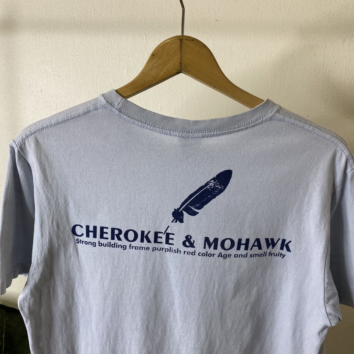 Native Vintage Y2K Cherokee & Mohawk Native Apache T Shirt Size US M / EU 48-50 / 2 - 7 Thumbnail