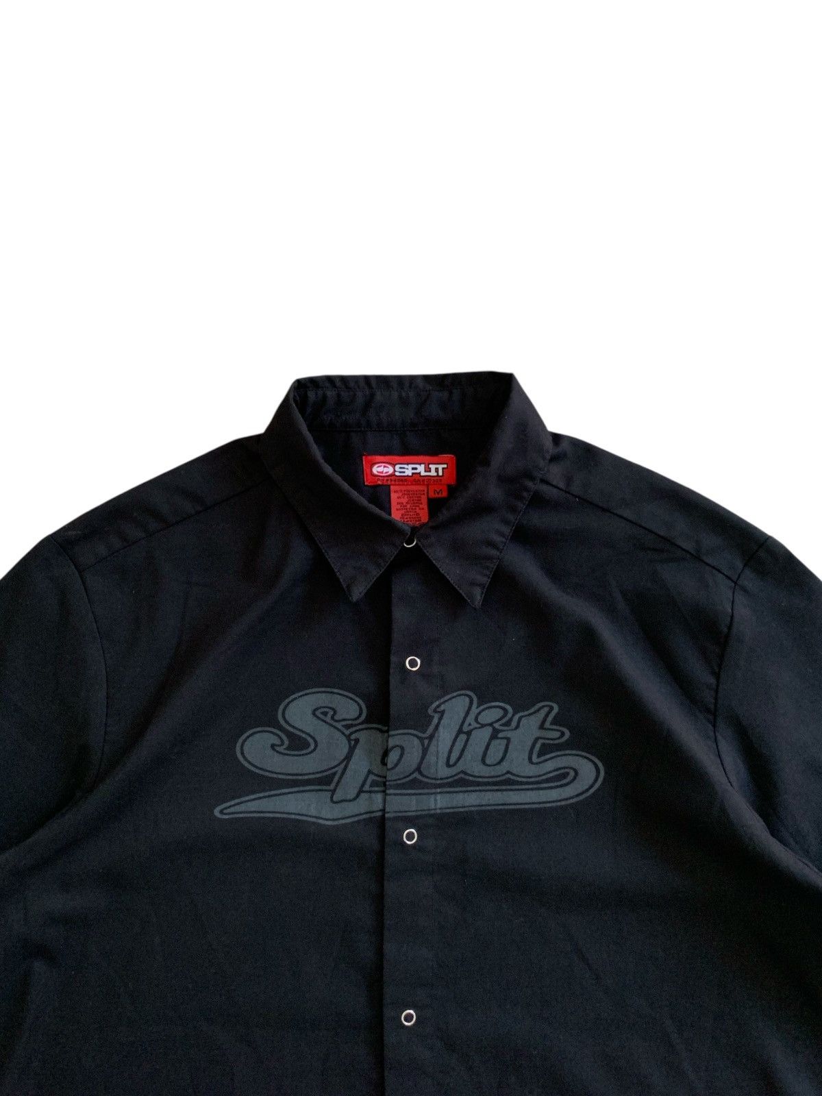 Vintage Vintage 00s Split Skateboards Printed Button Up Shirt Size US M / EU 48-50 / 2 - 4 Thumbnail