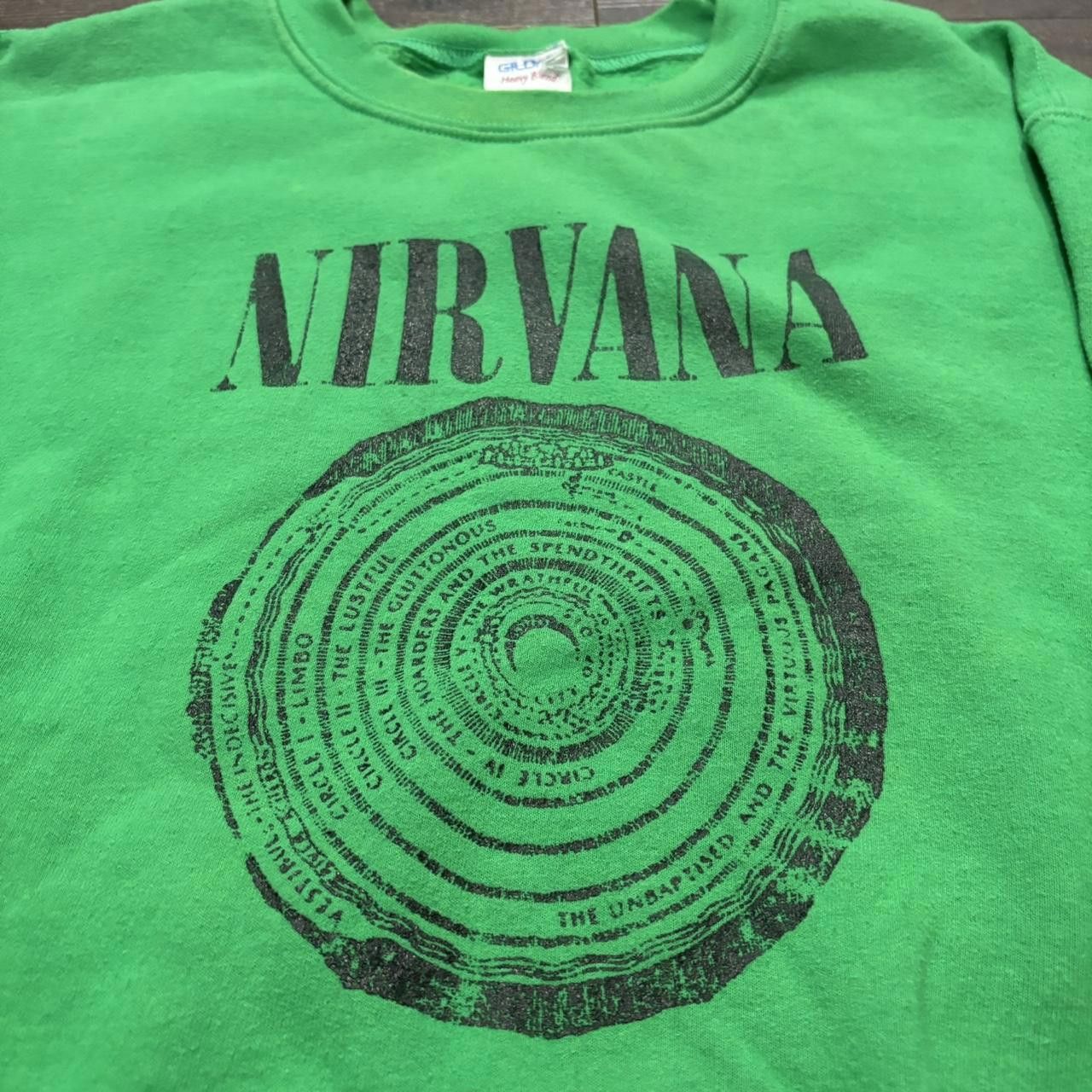 Gildan Vintage nirvana crewneck sweatshirt 00s M Size US M / EU 48-50 / 2 - 4 Thumbnail