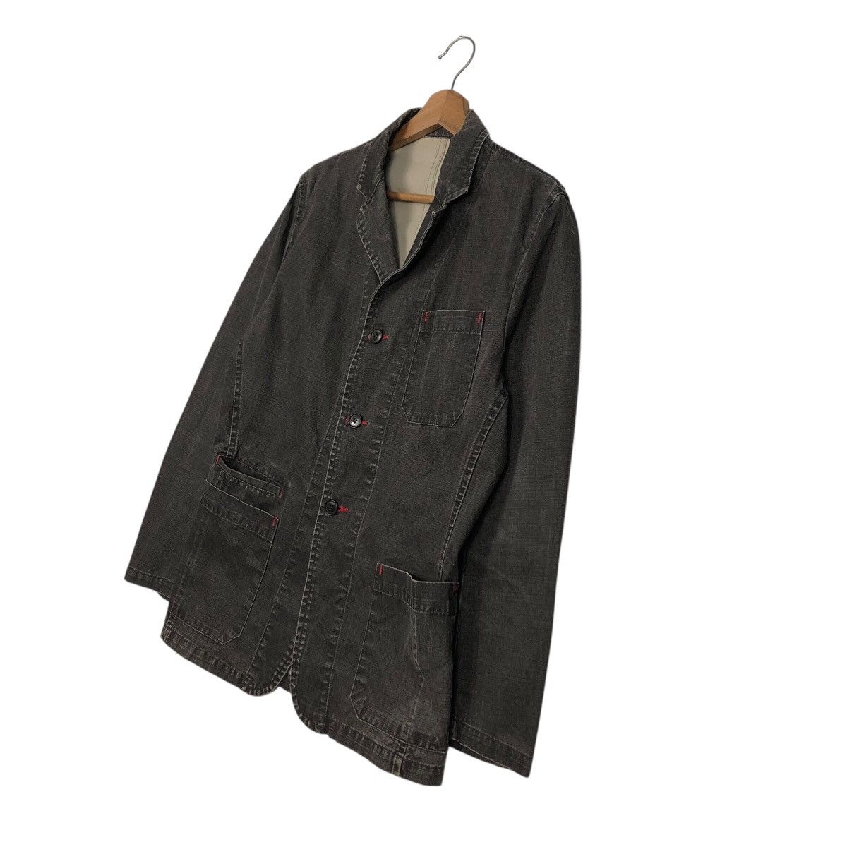 Japanese Brand × Vintage 📌Vintage Chore Work Jacket Men's Melrose Issey Miyake Size US M / EU 48-50 / 2 - 3 Thumbnail