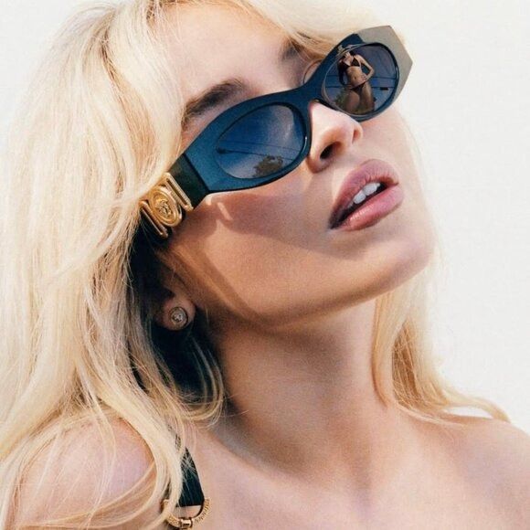 Versace 🕶️ New Versace VE4480U 314/87 Sunglasses - White Frame Size ONE SIZE - 3 Thumbnail