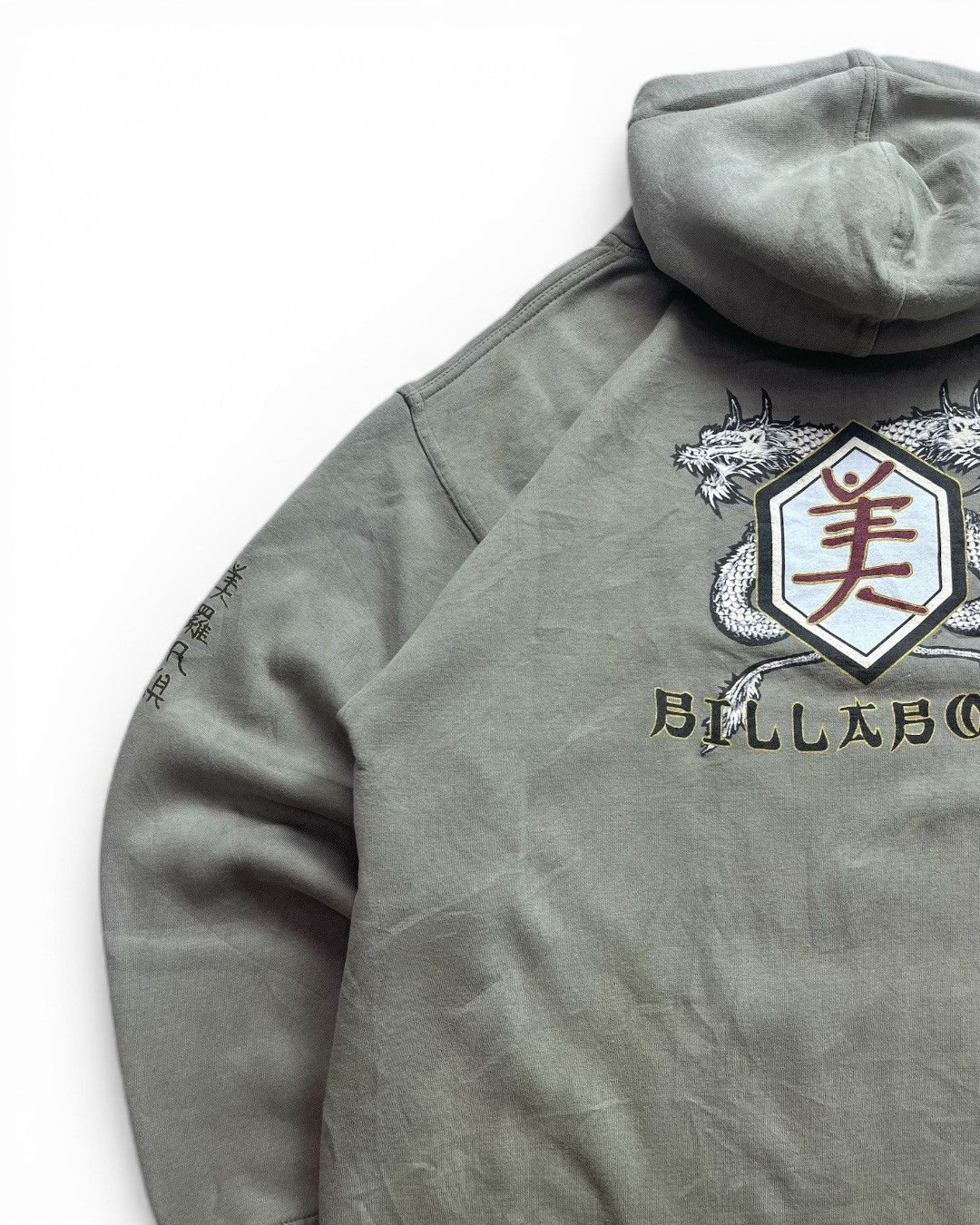 Billabong Vintage 1990s Billabong Dragon Hoodie Size US XL / EU 56 / 4 - 3 Thumbnail