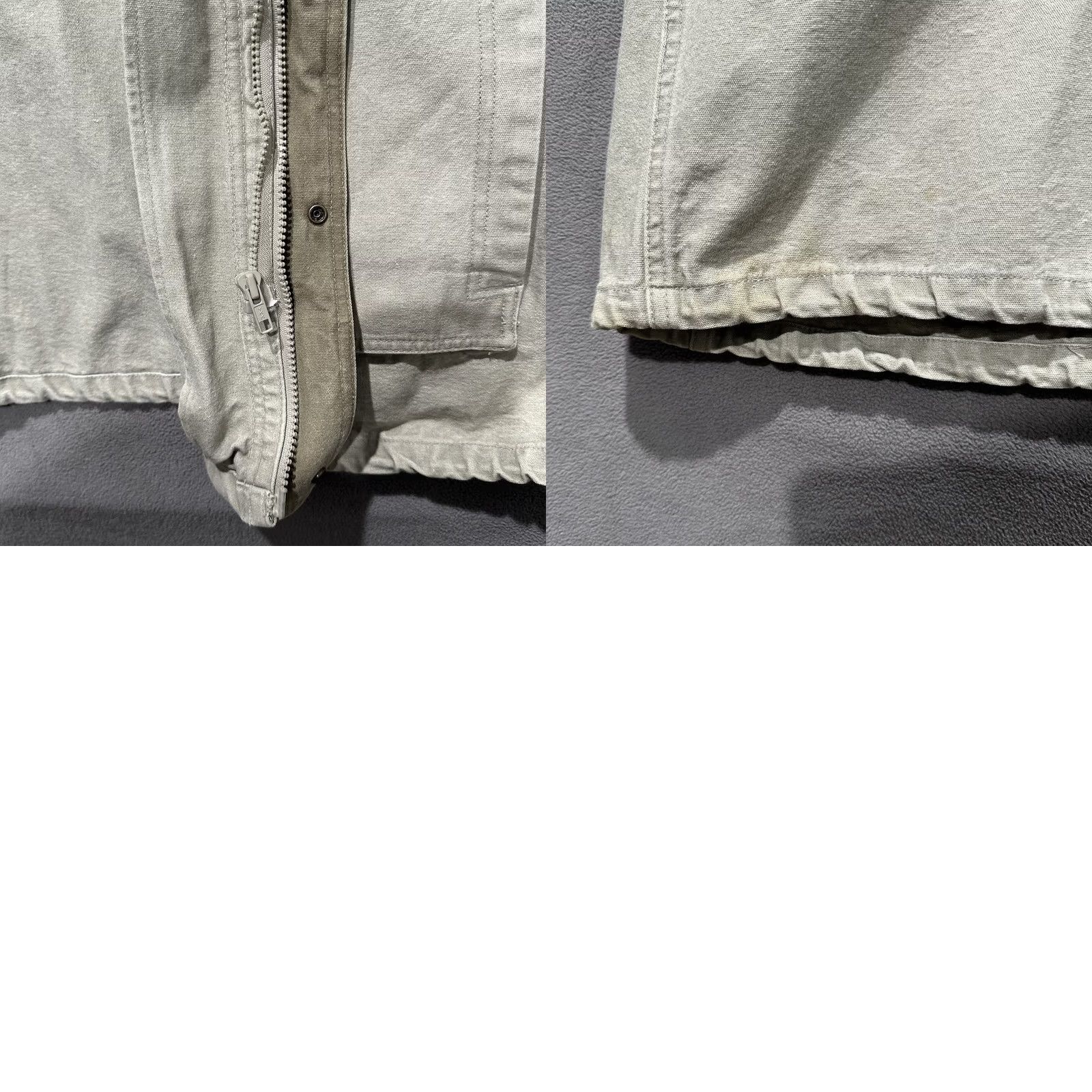 Vintage Columbia Jacket Mens XL Beige Canvas Field Barn Chore Coat Radial Sleeve GUC Vintage Size US XL / EU 56 / 4 - 9 Thumbnail