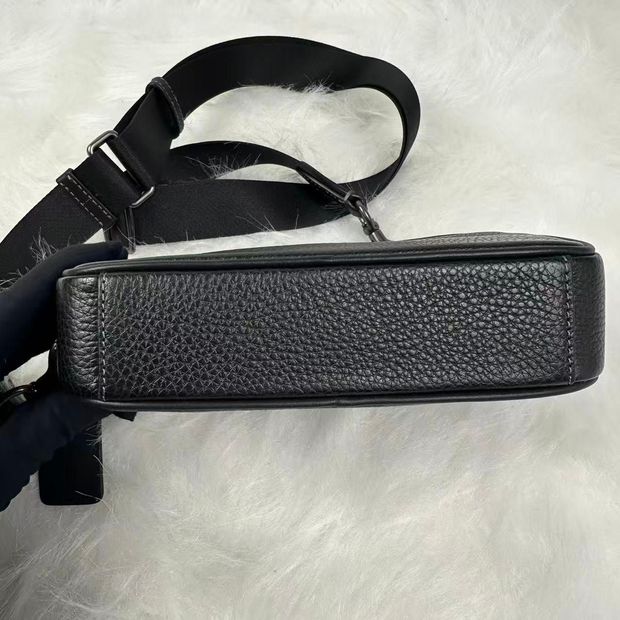 Coach Coach Men's Jayden Crossbody Bag In Leather/Gunmetal/Black Size ONE SIZE - 5 Thumbnail