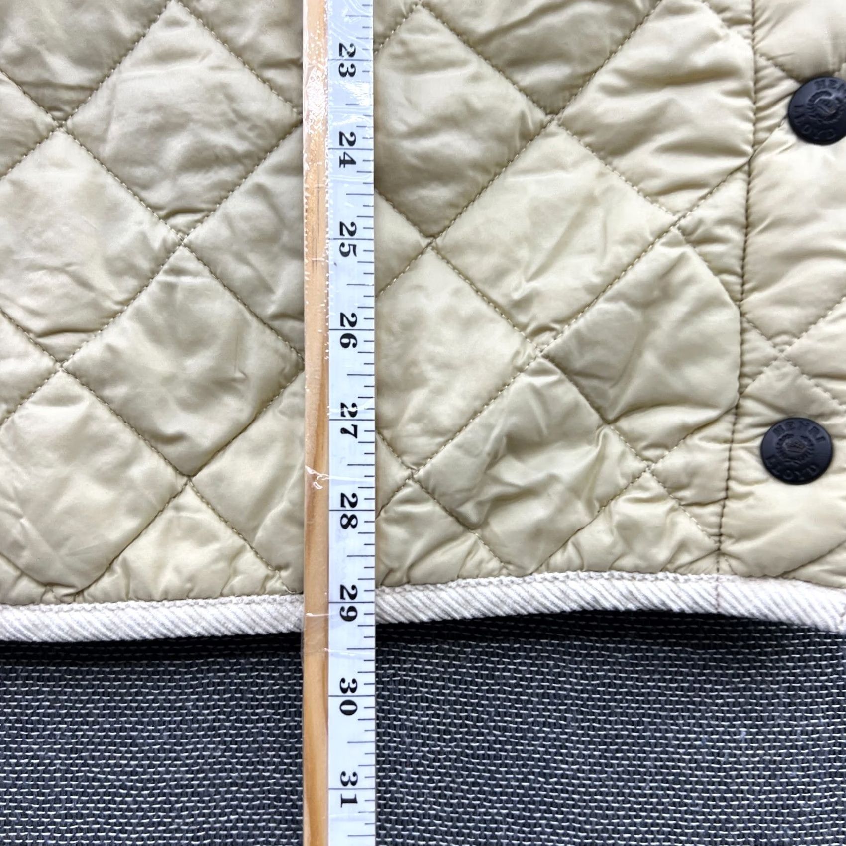 Henri Lloyd Vintage Henri Lloyd Beige Jacket Mens Medium Quilted Corduroy Trim Size US M / EU 48-50 / 2 - 5 Thumbnail