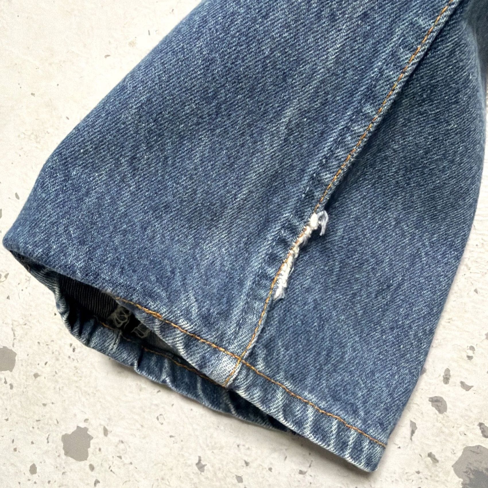 Levi's VINTAGE Levi's 501 XX Made USA Blue Denim Jeans 38x38 1990s Men Size US 38 / EU 54 - 3 Thumbnail