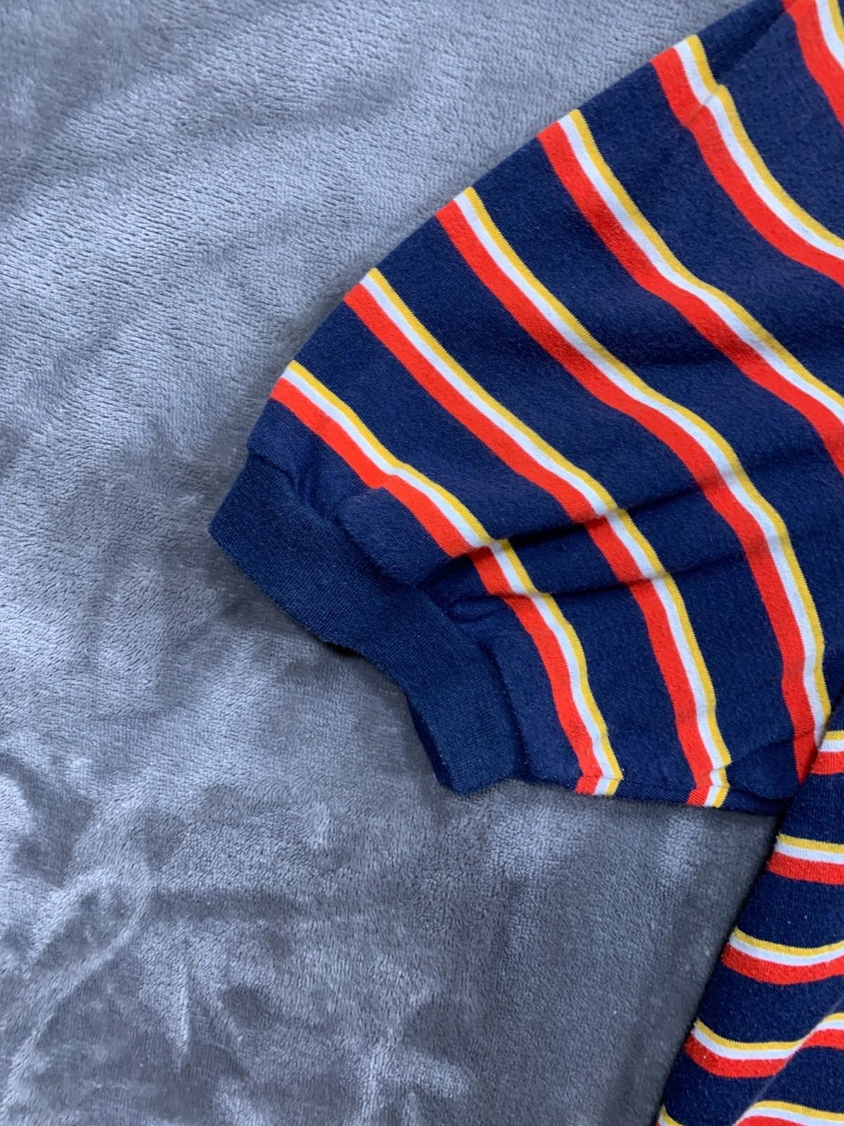 Designer Vintage, 80s, Eaton Hill Sport Striped Short Sleeve Ts (100) Size US XL / EU 56 / 4 - 2 Thumbnail
