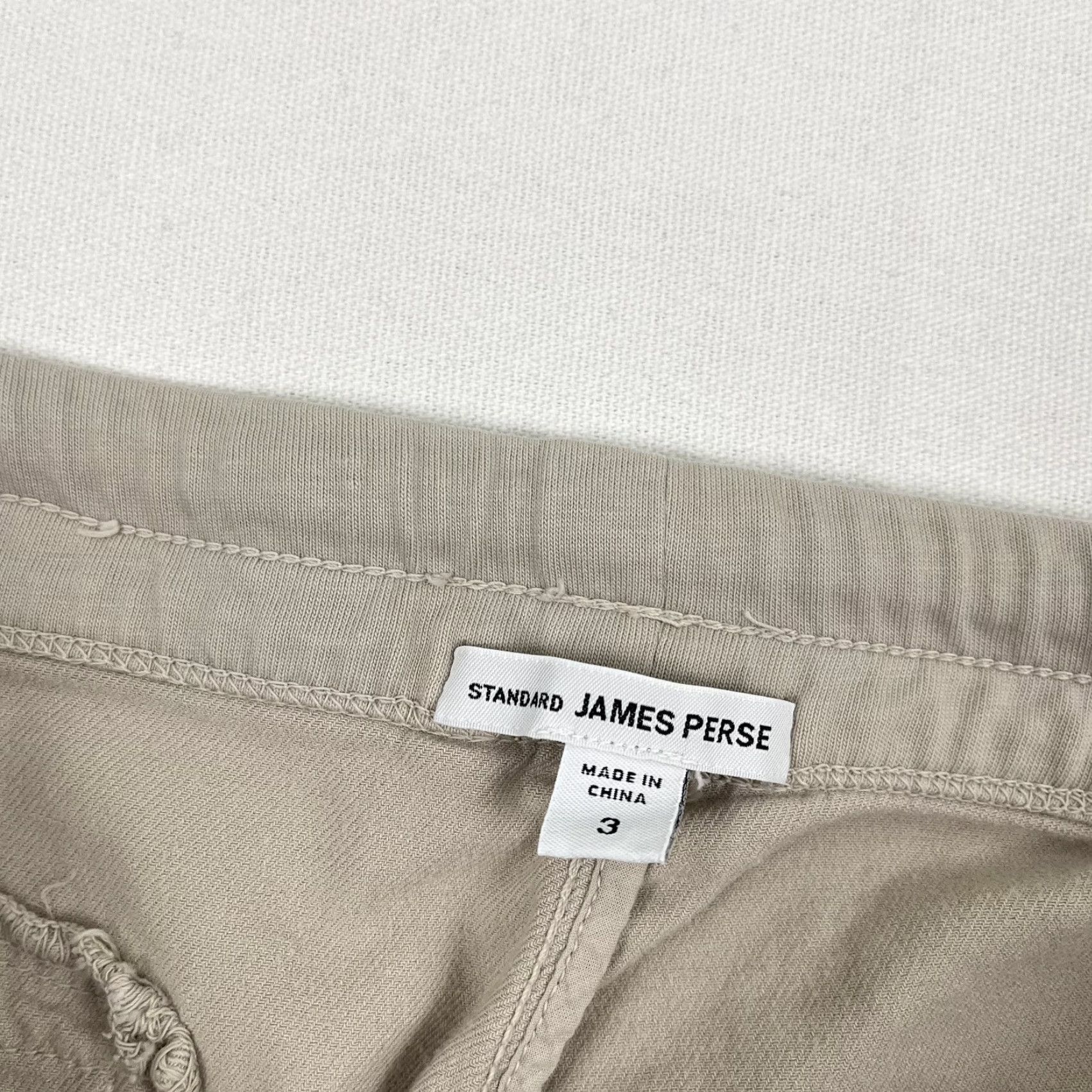 James Perse James Perse Soft Drift Pants Women Sz 3 W35 L28 Driftwood Pigment Pull On Casual Size 26" / US 2 / IT 38 - 2 Thumbnail