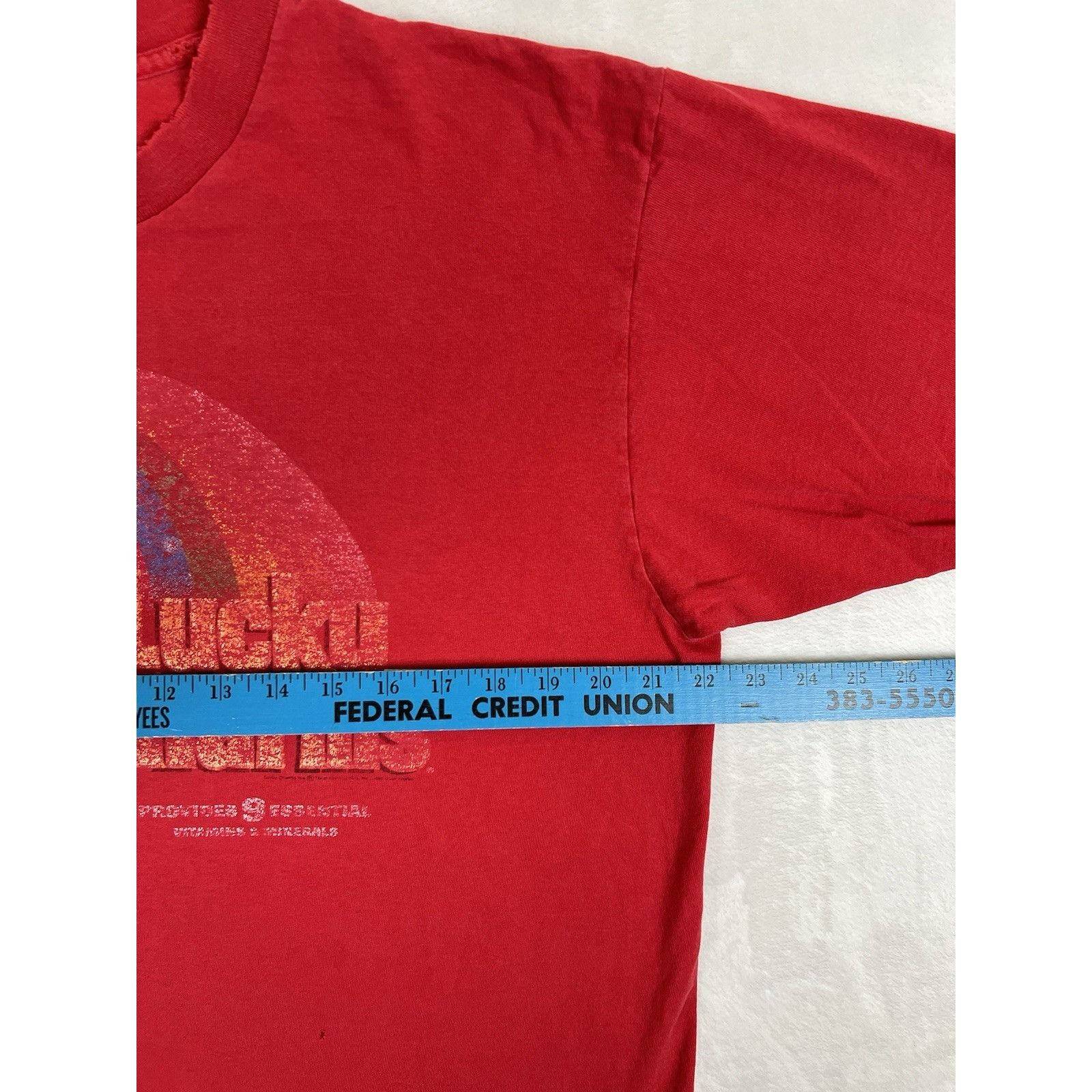 Vintage Vintage Lucky Charms Cereal Promo T-Shirt Size XL Single Sti Size US XL / EU 56 / 4 - 7 Thumbnail