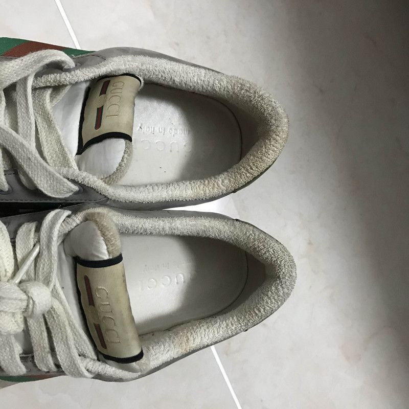 Gucci Gucci Screener Low-Top Sneakers in Gray - Size US 8 / EU 41 - 6 Thumbnail