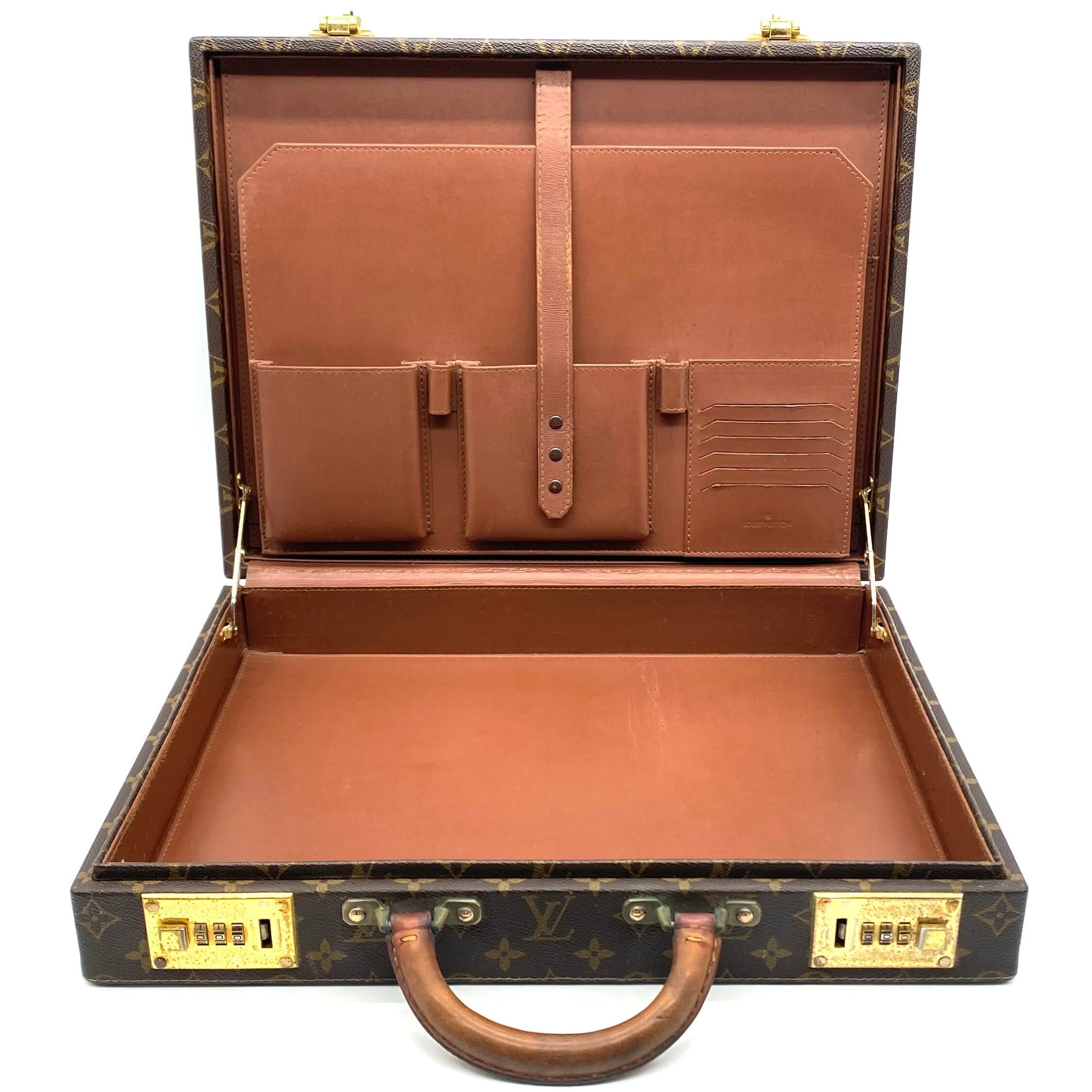 Louis Vuitton Vintage Louis Vuitton Attache cases Monogram M53122 CO1910 Size ONE SIZE - 5 Thumbnail