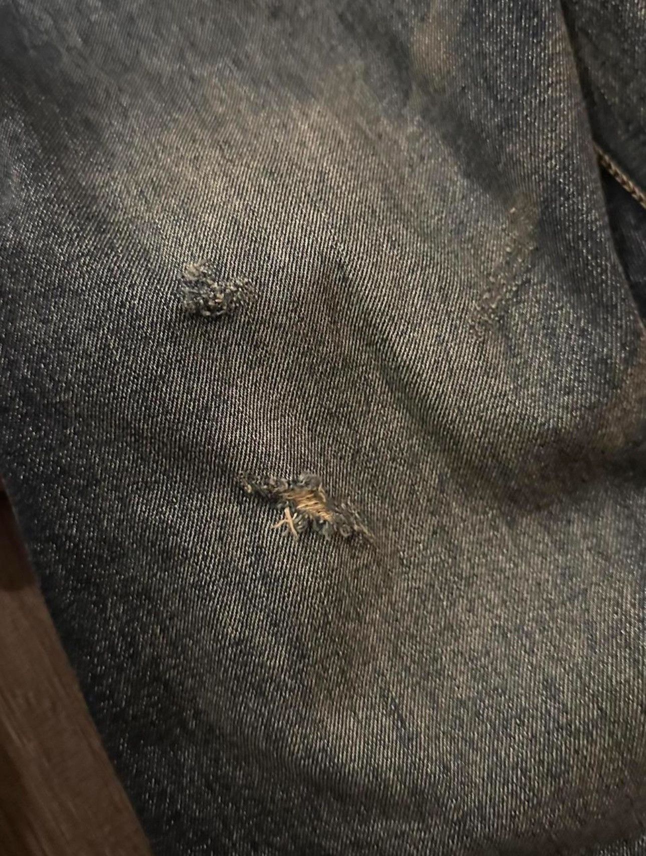 MNML MNML ULTRA BAGGY SHAWDOW PATCH DENIM - WASHED LIGHT BLUE Size US 36 / EU 52 - 5 Thumbnail