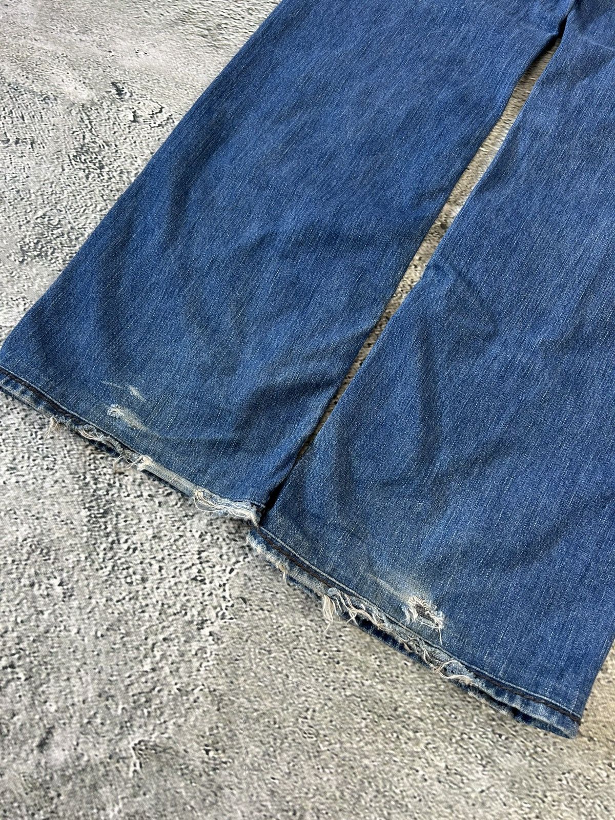 True Religion × Vintage True Religion vintage blue jeans Ricky thick stitching Y2K Size US 36 / EU 52 - 6 Thumbnail