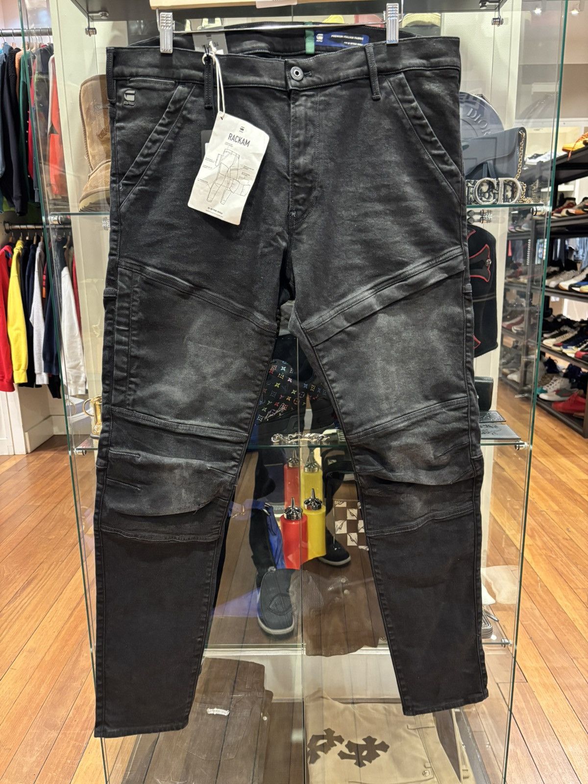 G-Star GStar Raw Rackam Denim Jeans Size US 34 / EU 50 - 1 Thumbnail