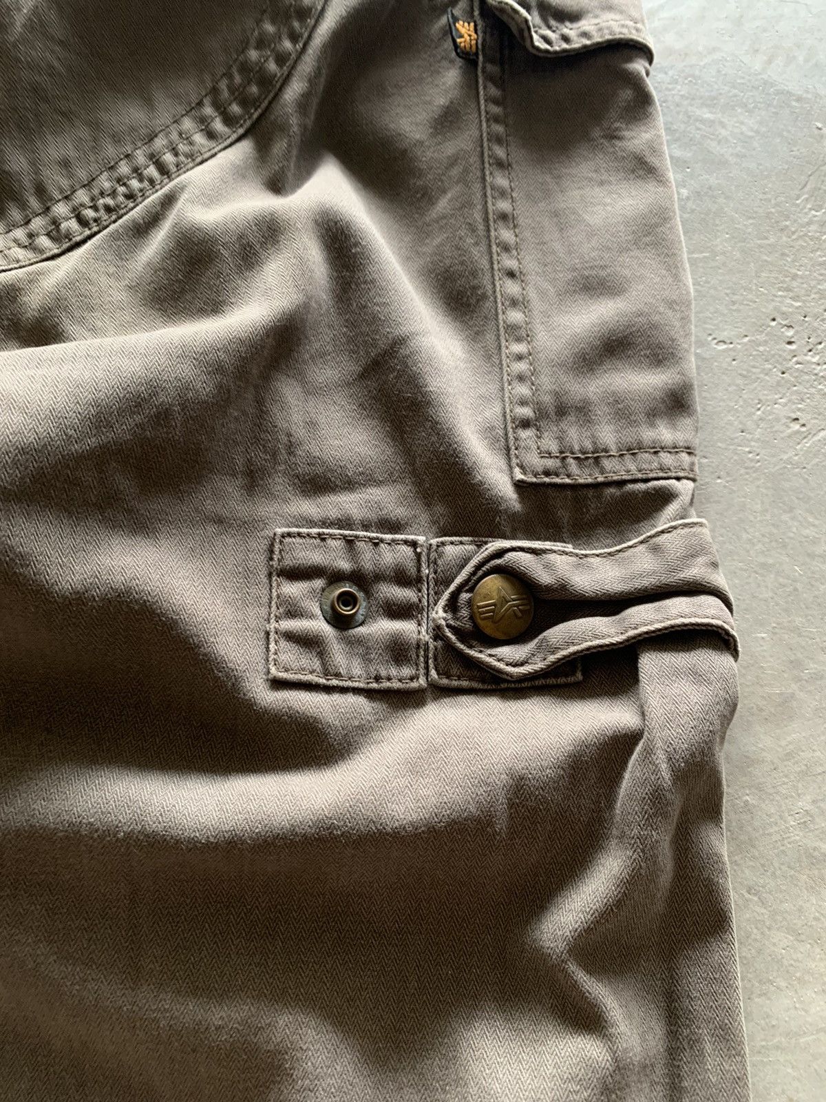 Alpha Industries × Vintage vintage alpha industries cargo tactical techwear distressed Size US 29 - 25 Thumbnail