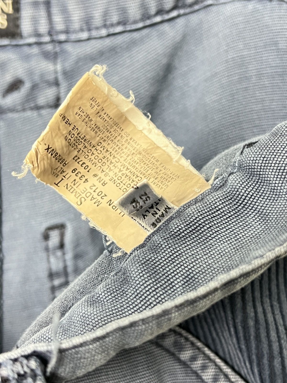 Giorgio Armani armani patchwork jumbo cord double knee pants kapital visvim Size US 32 / EU 48 - 18 Thumbnail